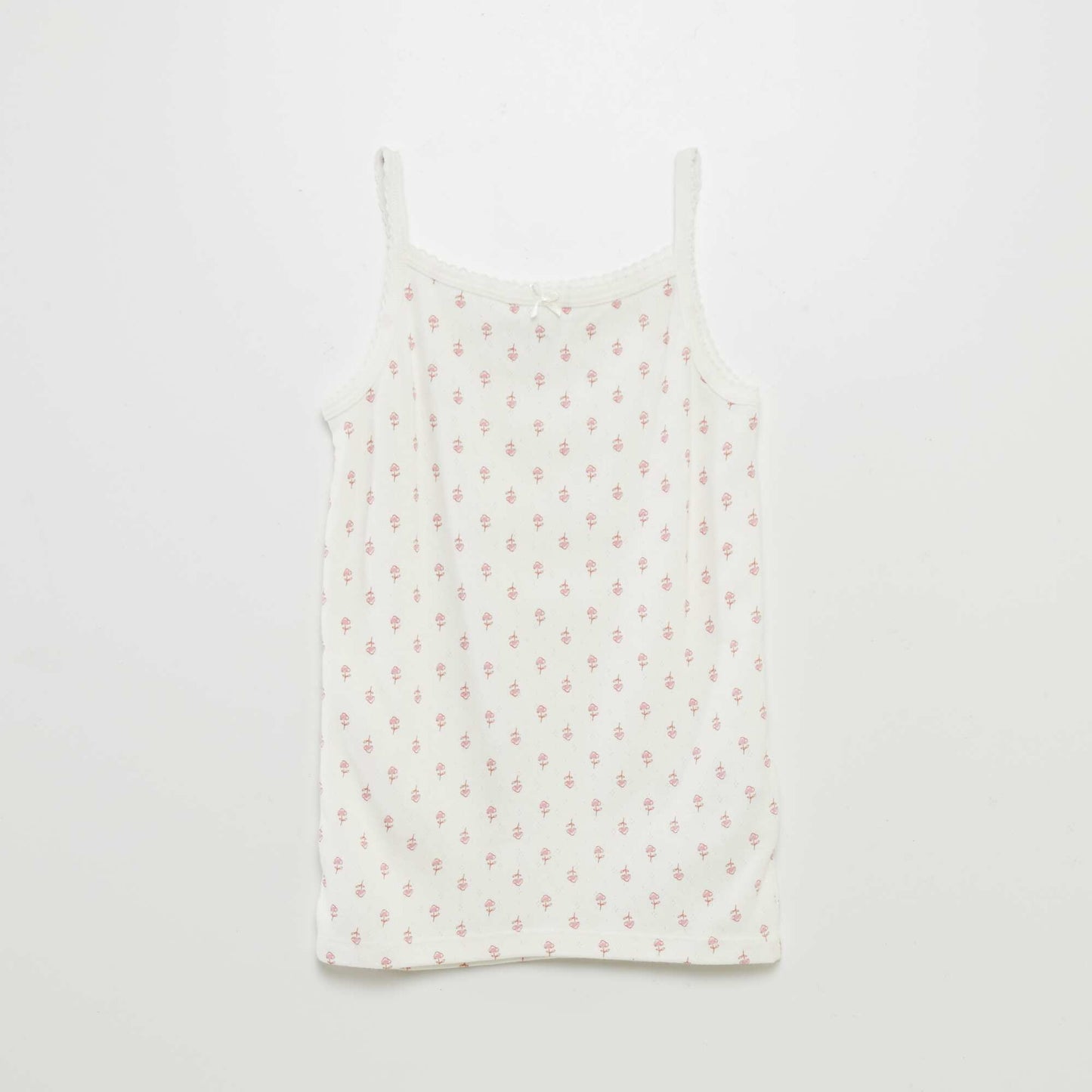 Pack de 3 camisetas de tirantes de punto BLANCO