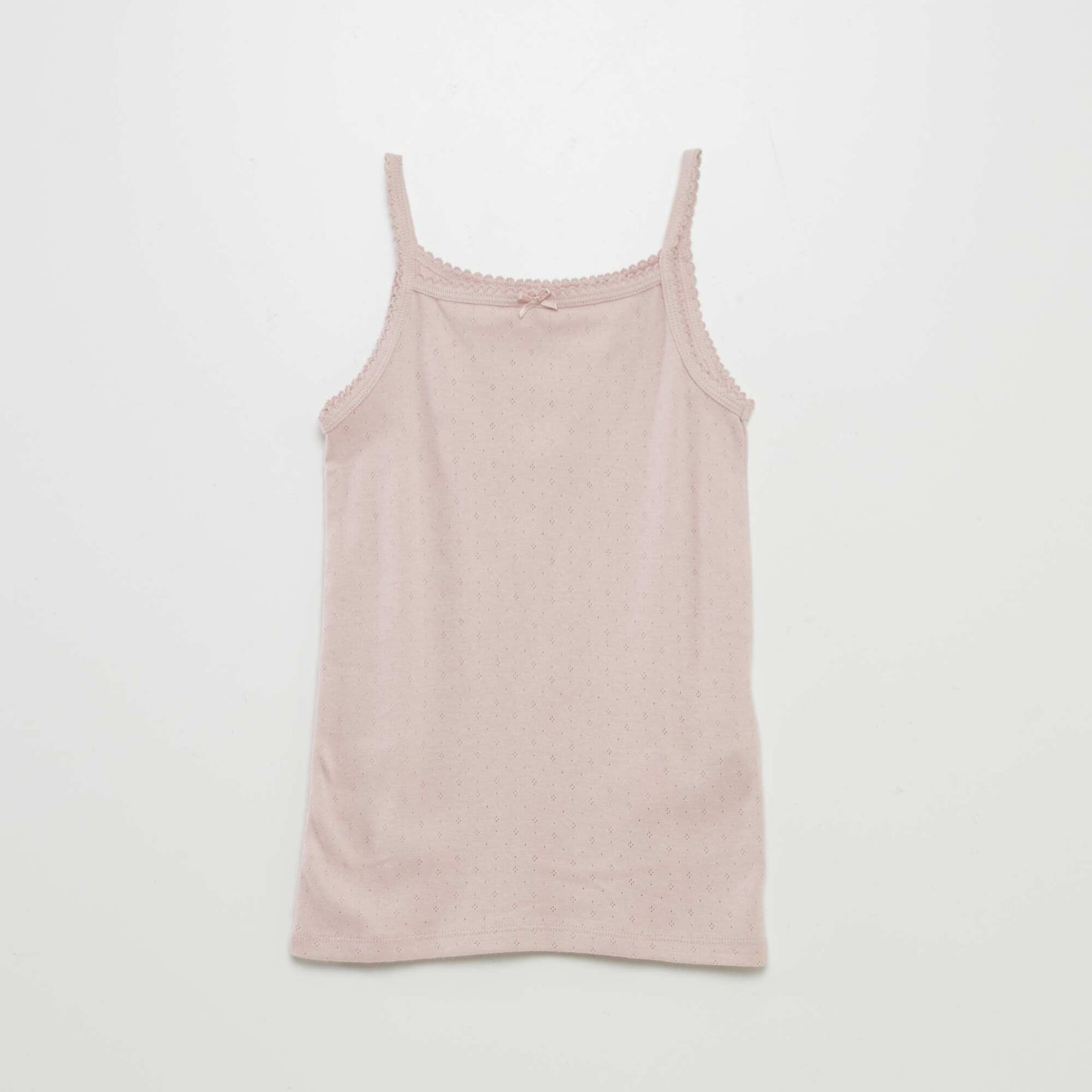 Pack de 3 camisetas de tirantes de punto BLANCO
