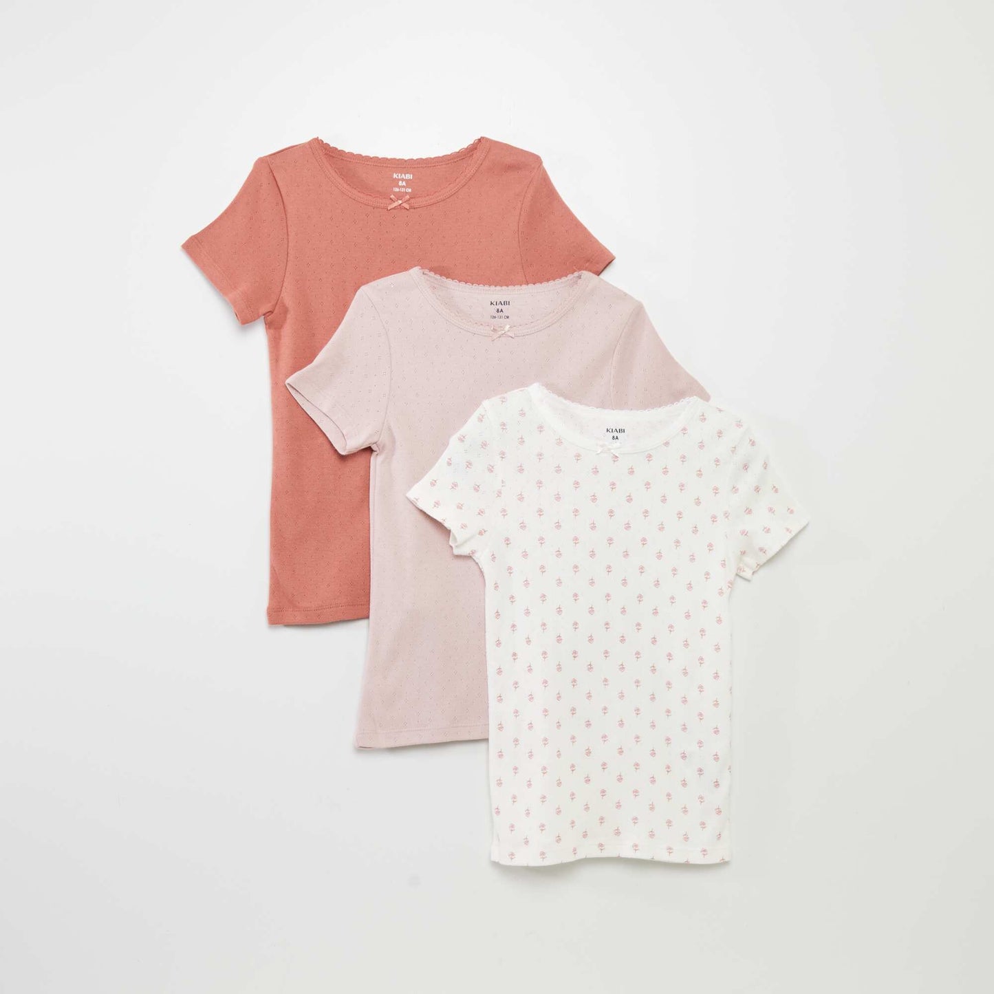 Pack de 3 camisetas BLANCO