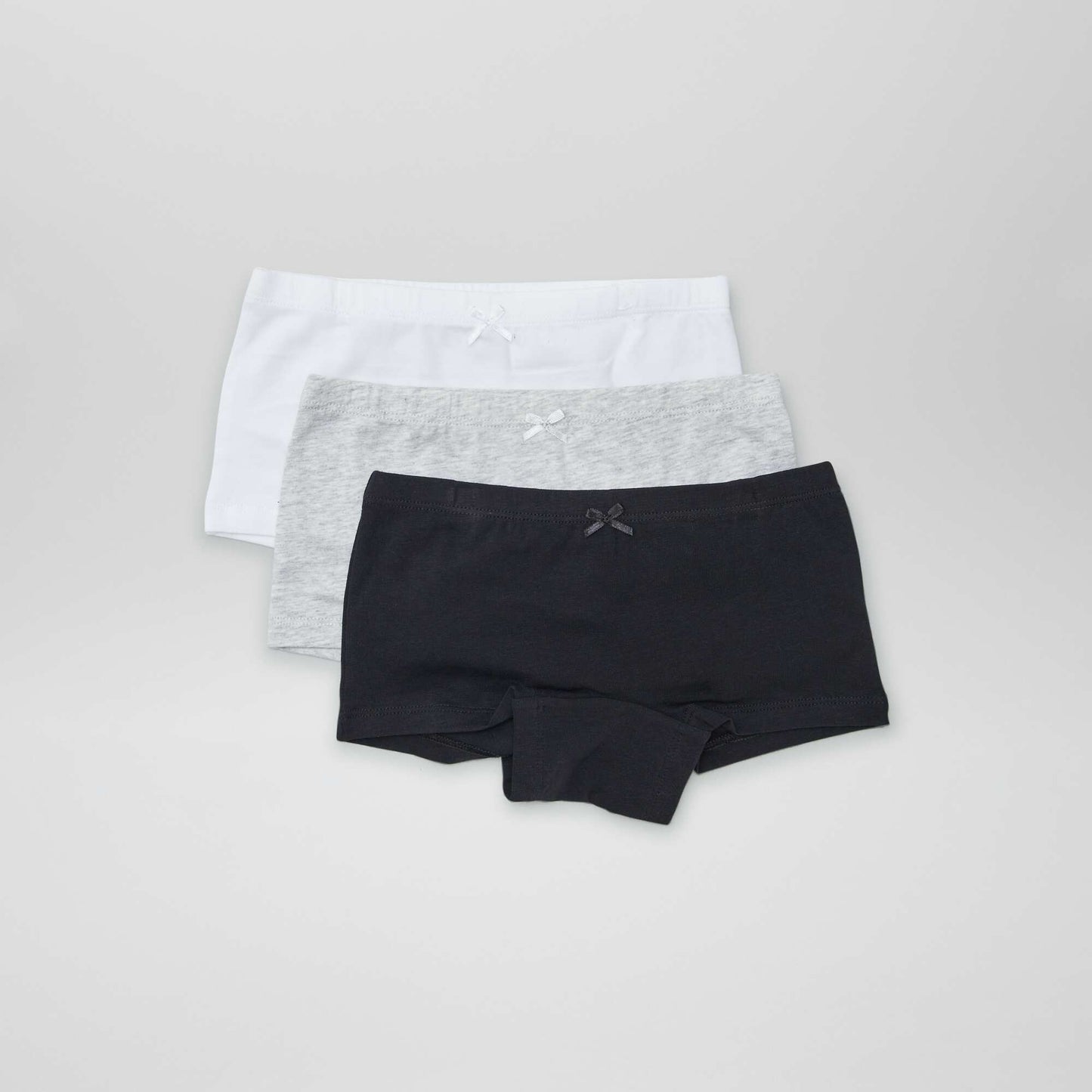 Pack de 3 culotes NEGRO