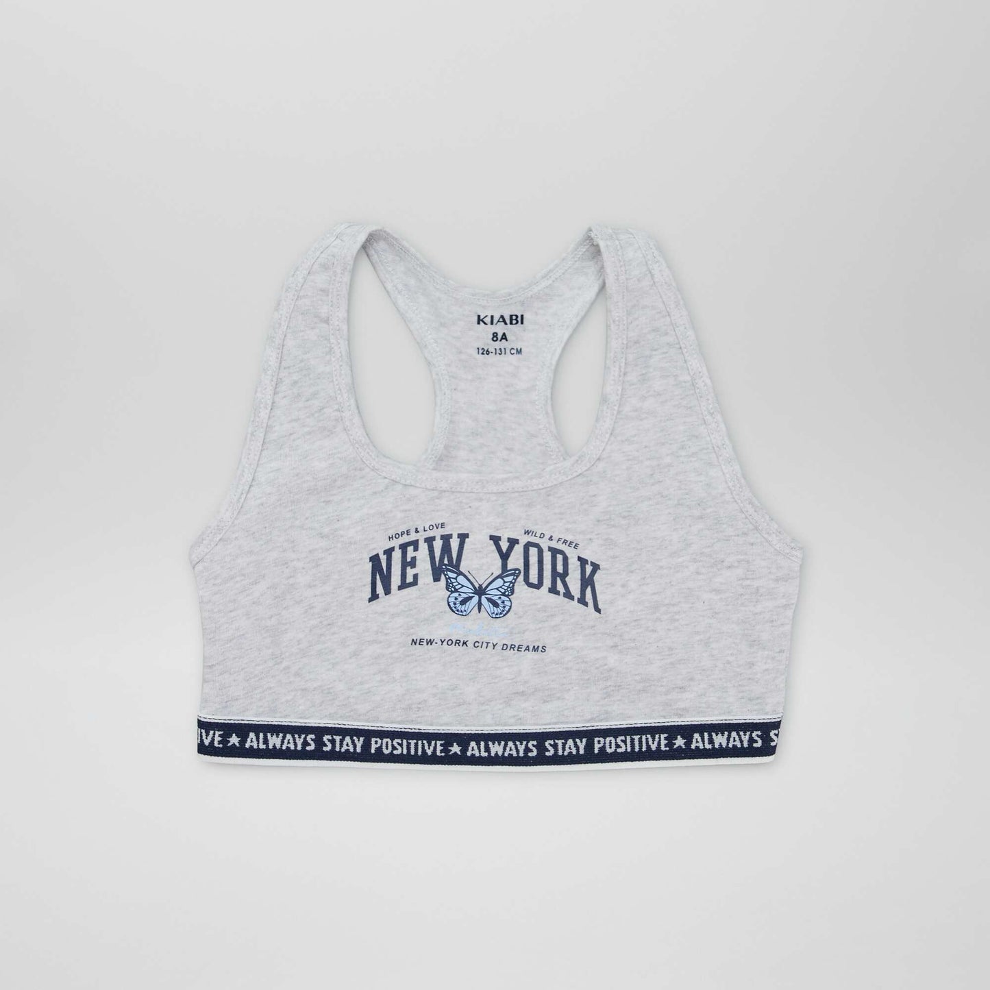 Top de deporte BLANCO