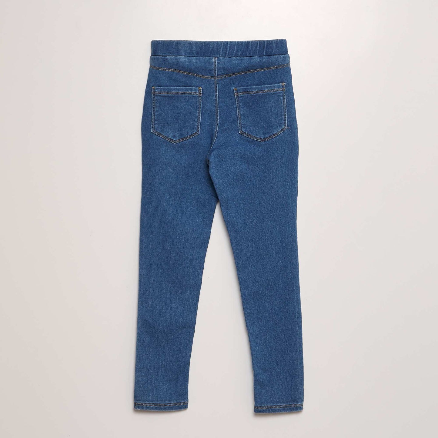 Jegging con cintura elástica AZUL