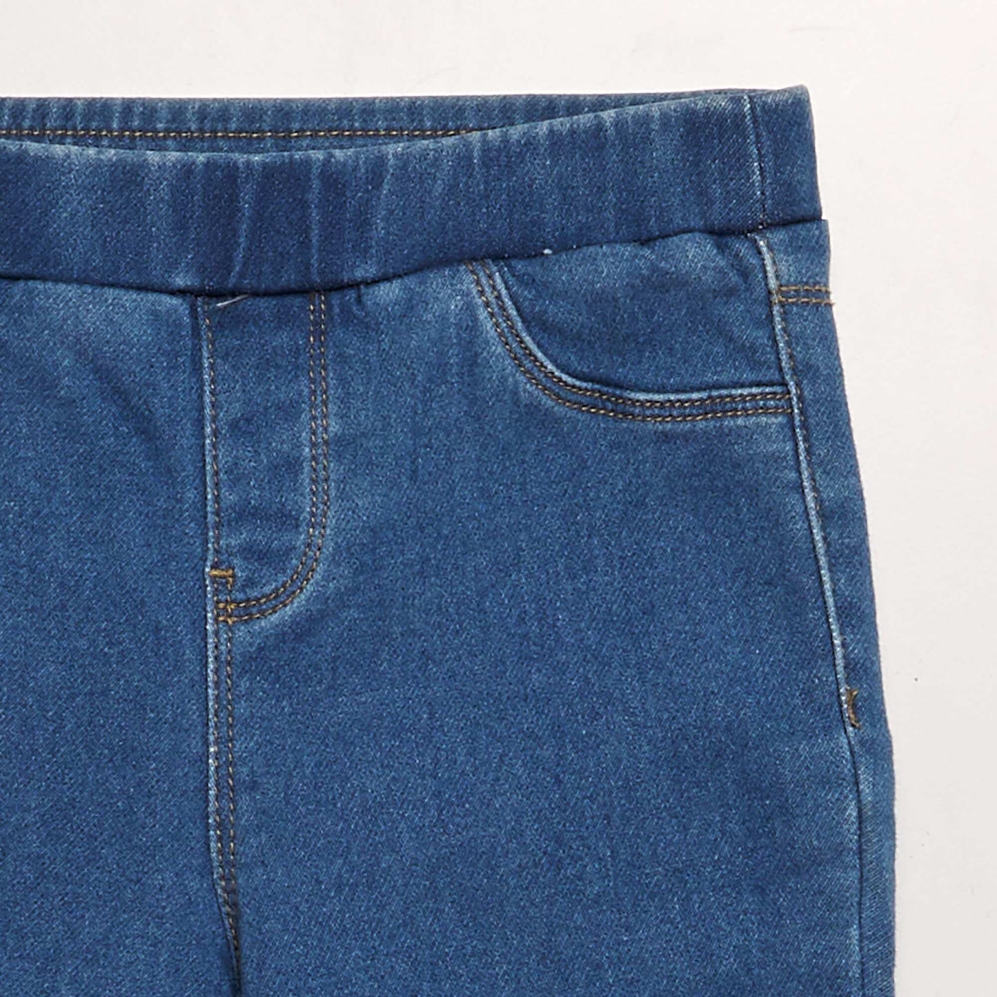 Jegging con cintura elástica AZUL