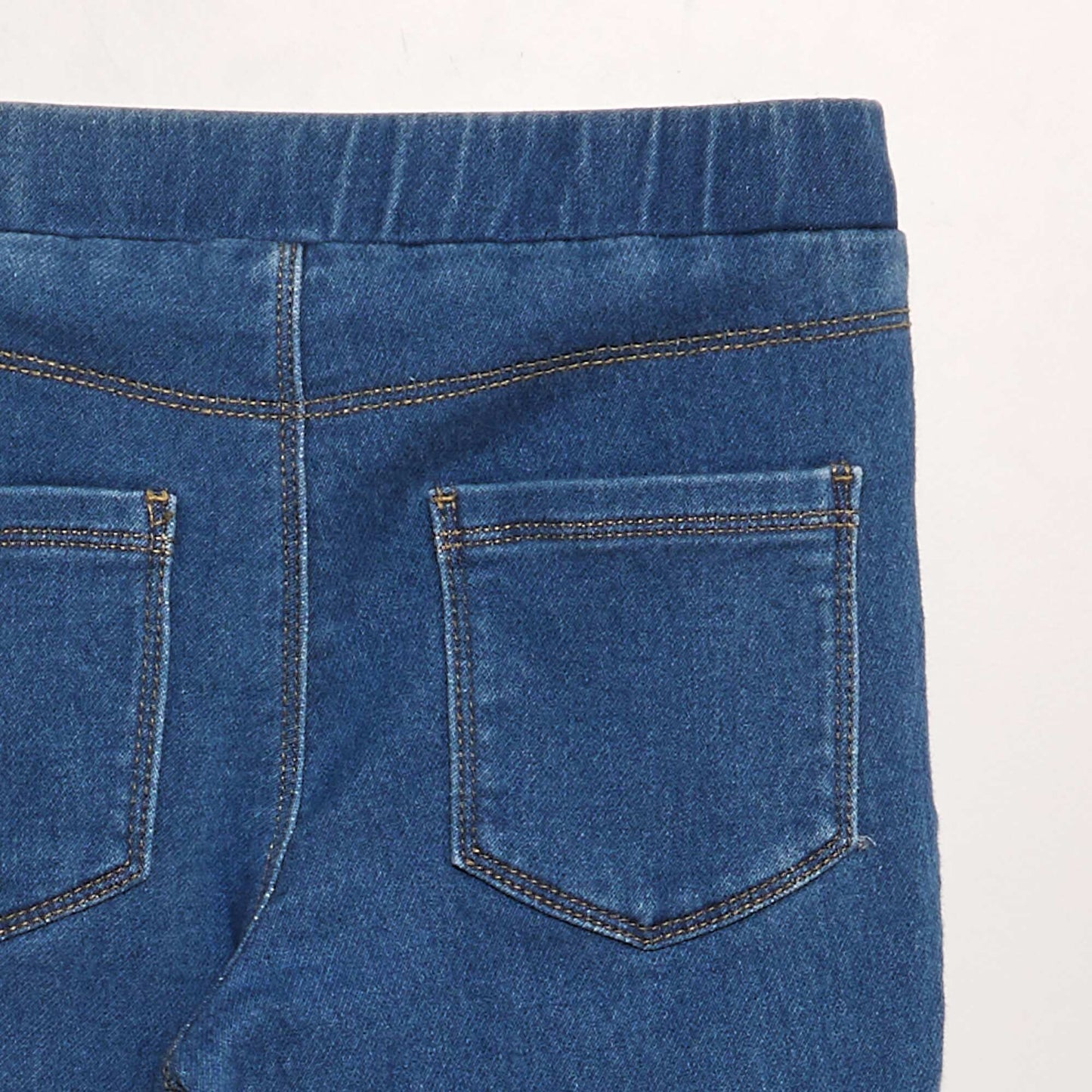 Jegging con cintura elástica AZUL