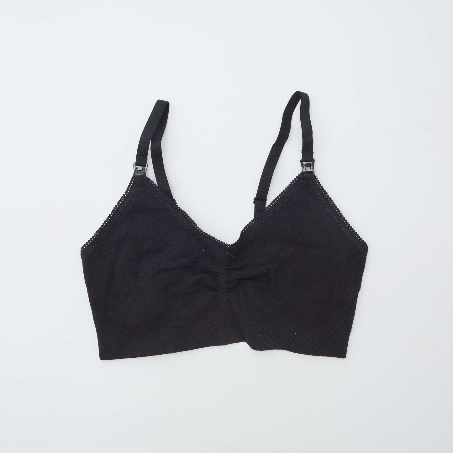 Pack de 2 sujetadores de lactancia NEGRO