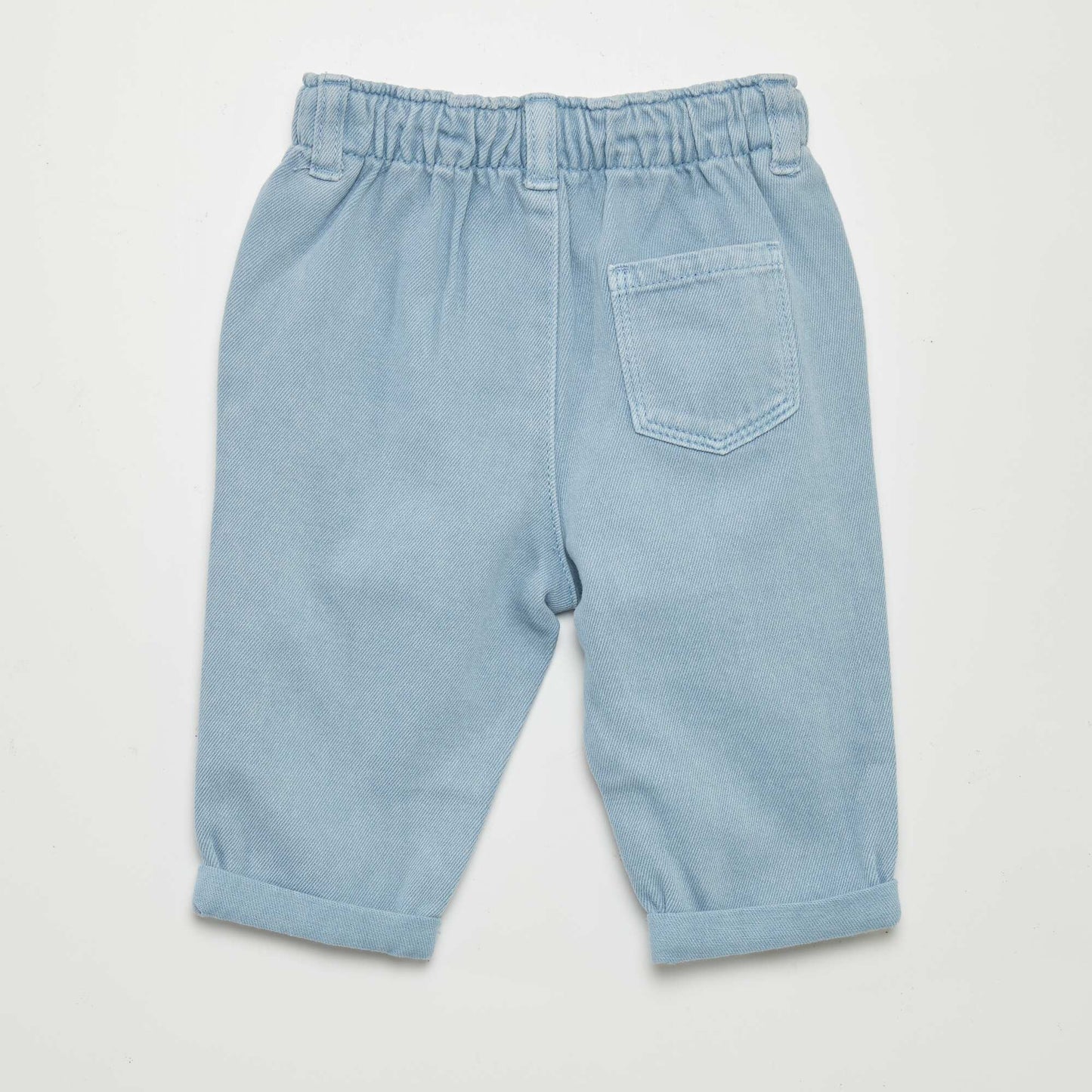 Pantalón estilo paperbag AZUL