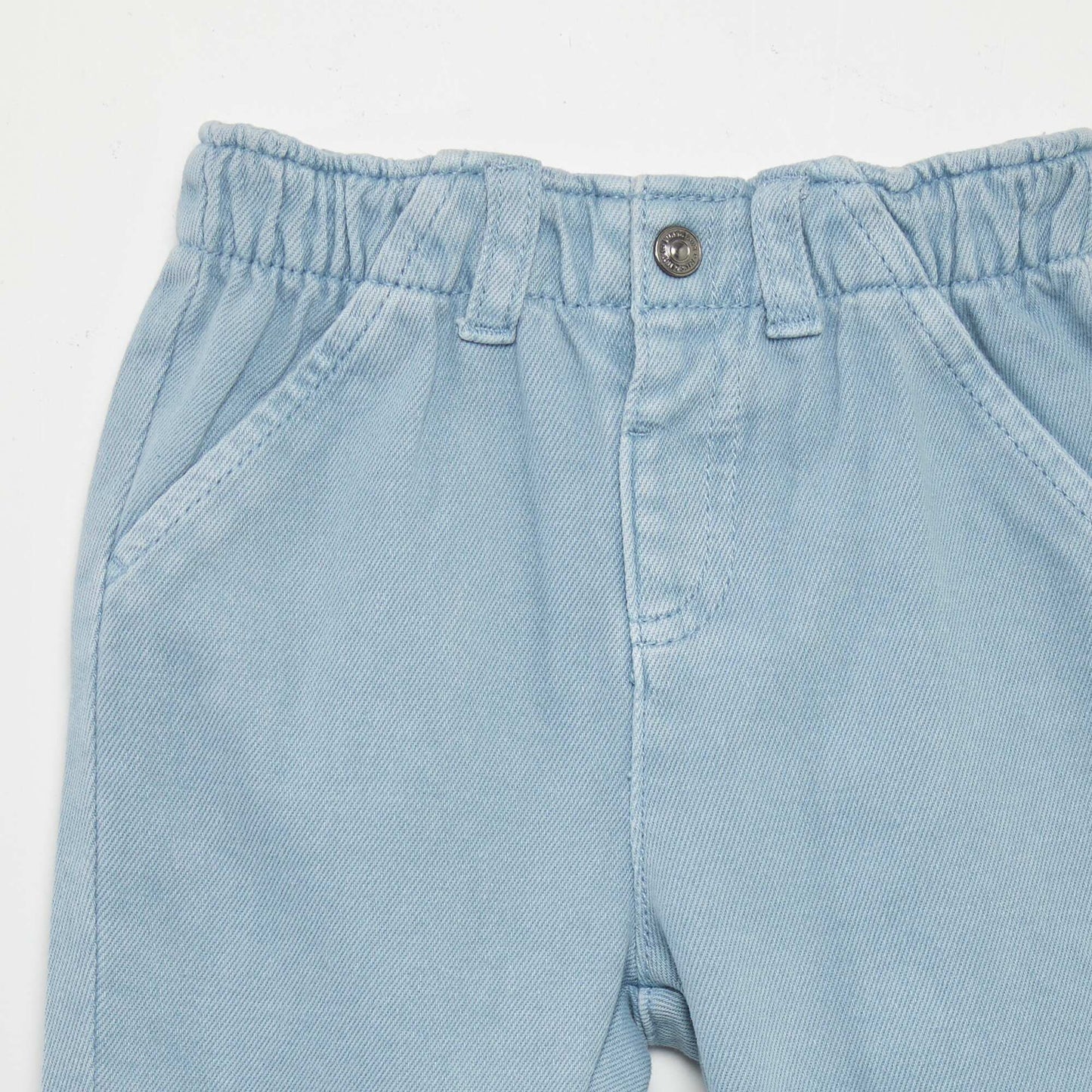 Pantalón estilo paperbag AZUL