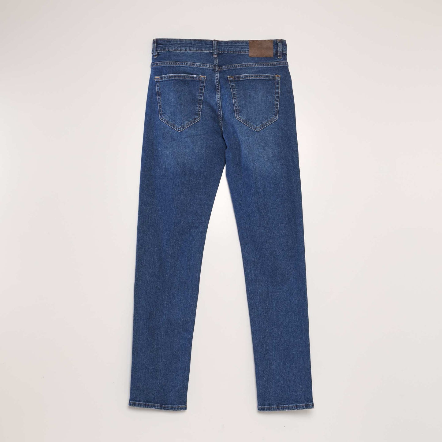 Jean slim con 5 bolsillos - L34 AZUL