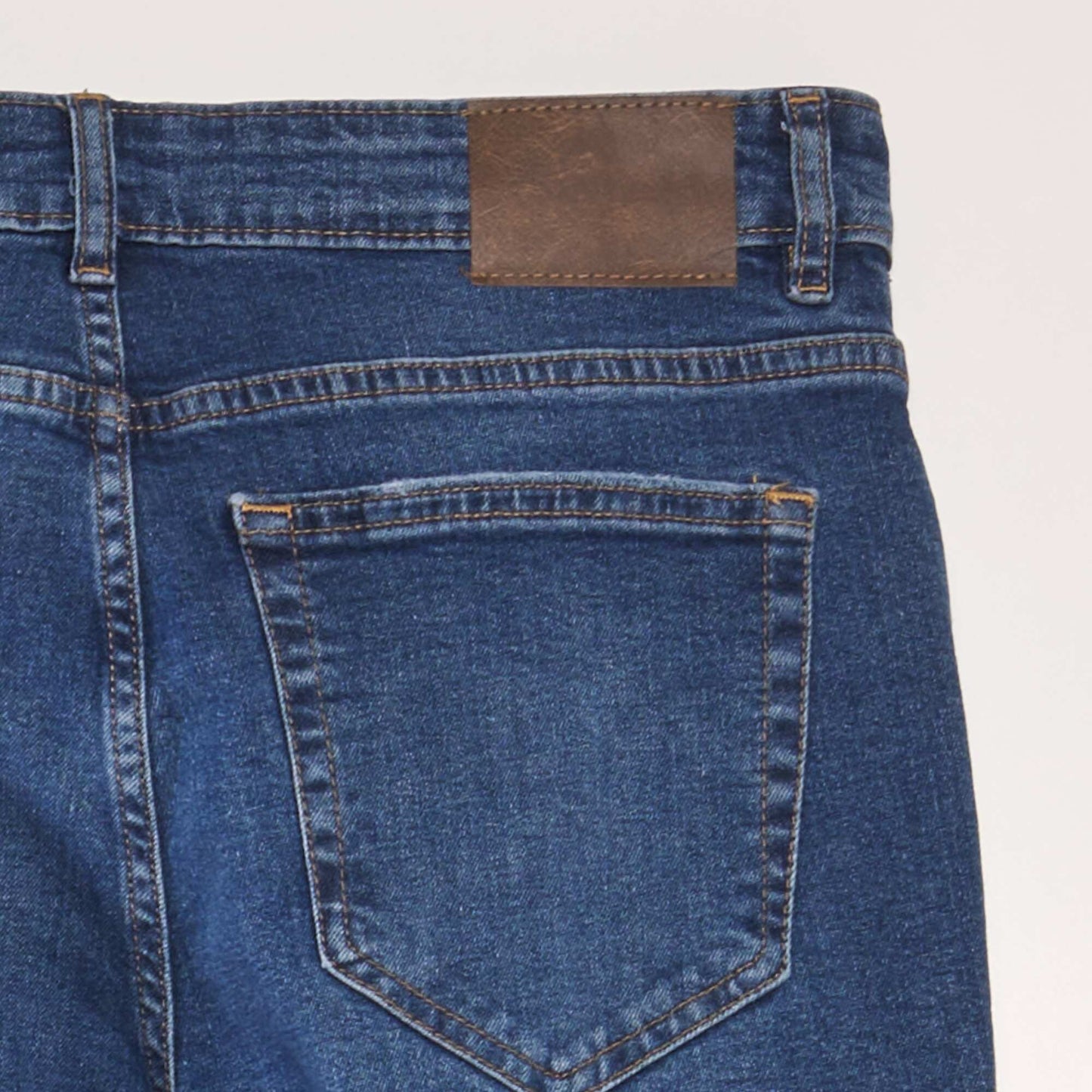 Jean slim con 5 bolsillos - L34 AZUL