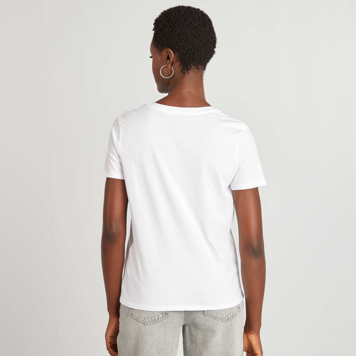 Camiseta básica BLANCO