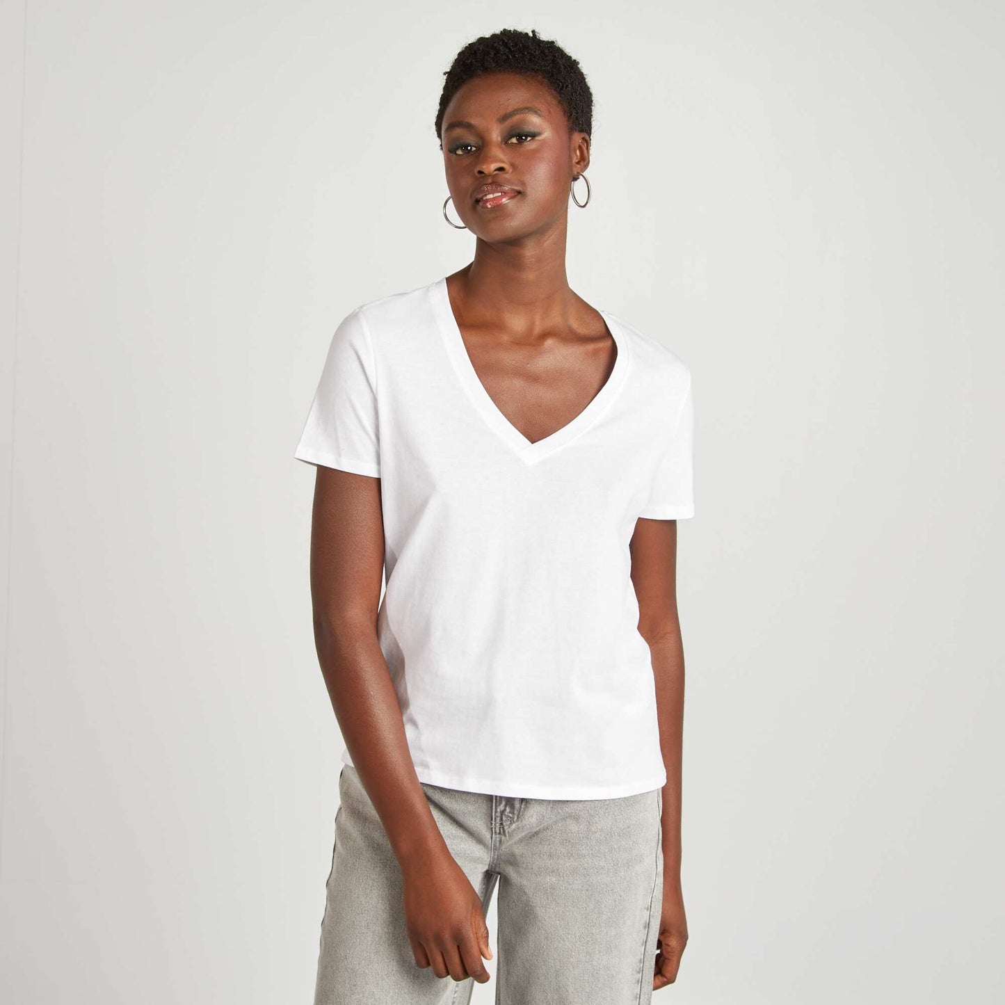 Camiseta básica BLANCO