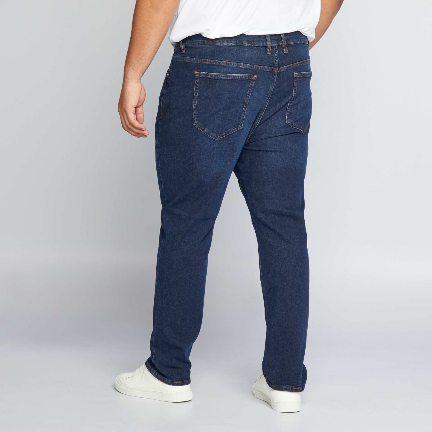 Jean slim con 5 bolsillos - L32 AZUL