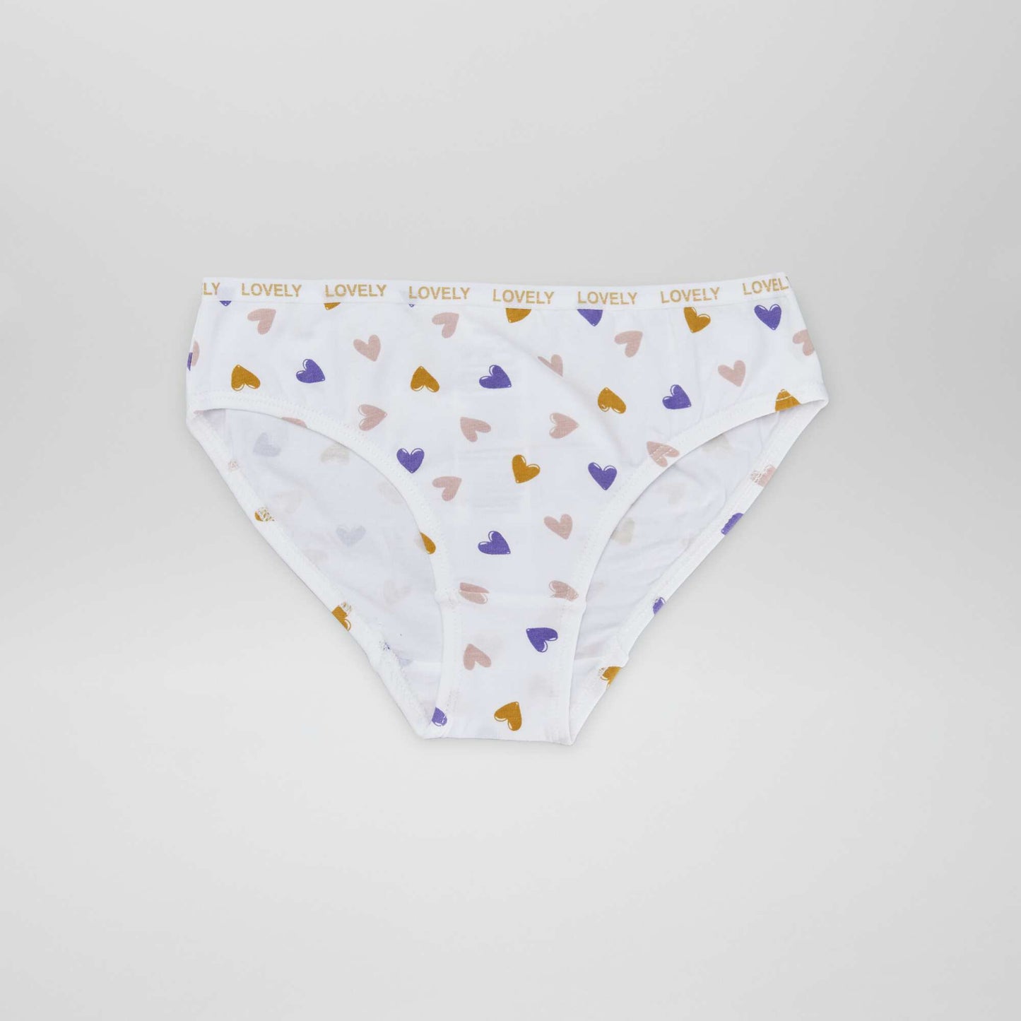 Pack de 4 braguitas estampadas BLANCO