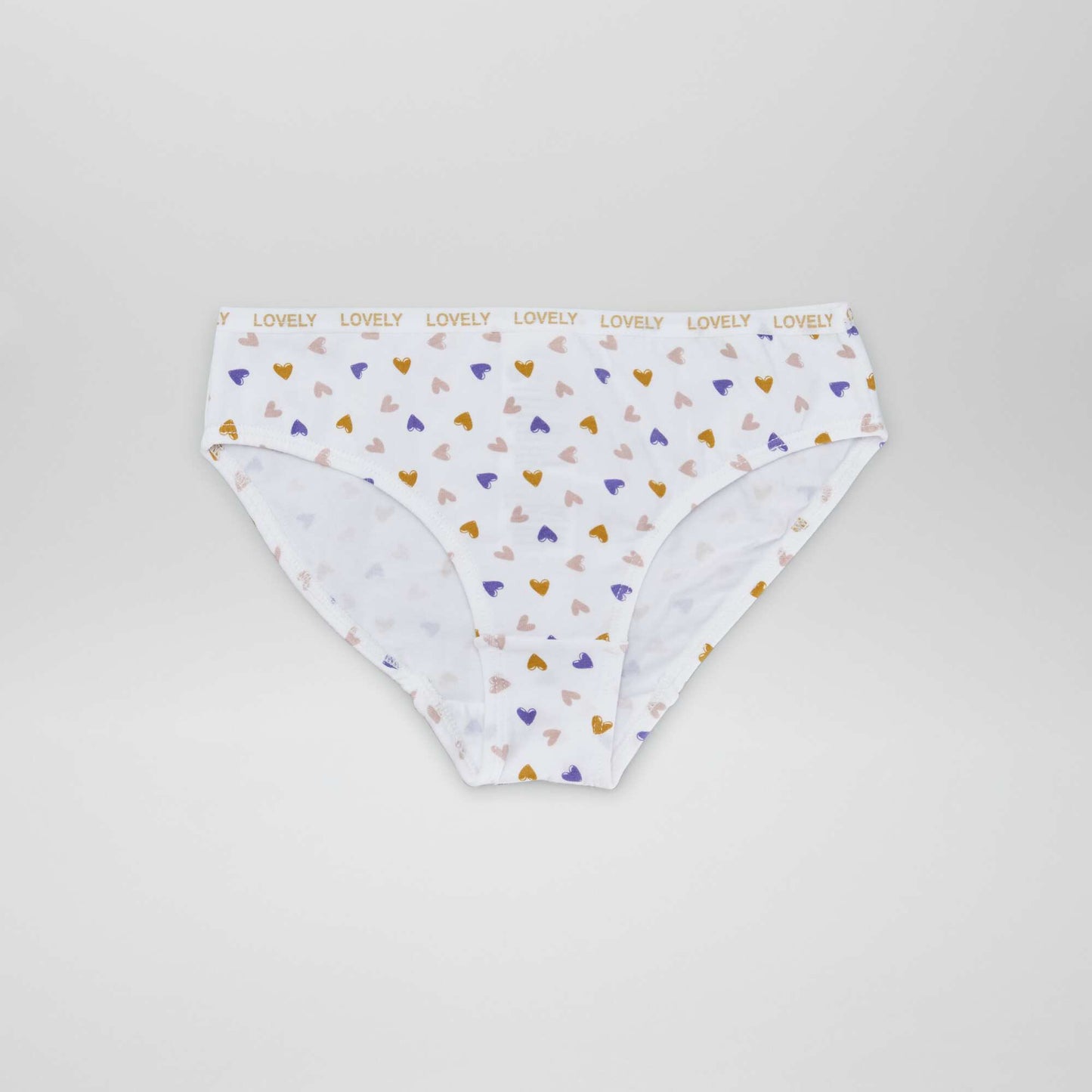 Pack de 4 braguitas estampadas BLANCO