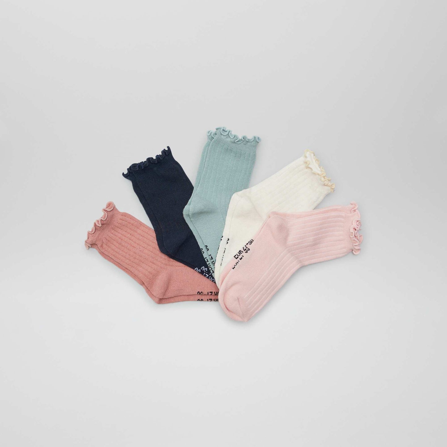 Pack de 5 pares de medias ROSA