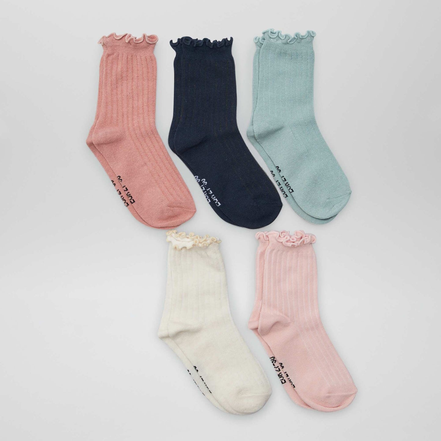 Pack de 5 pares de medias ROSA