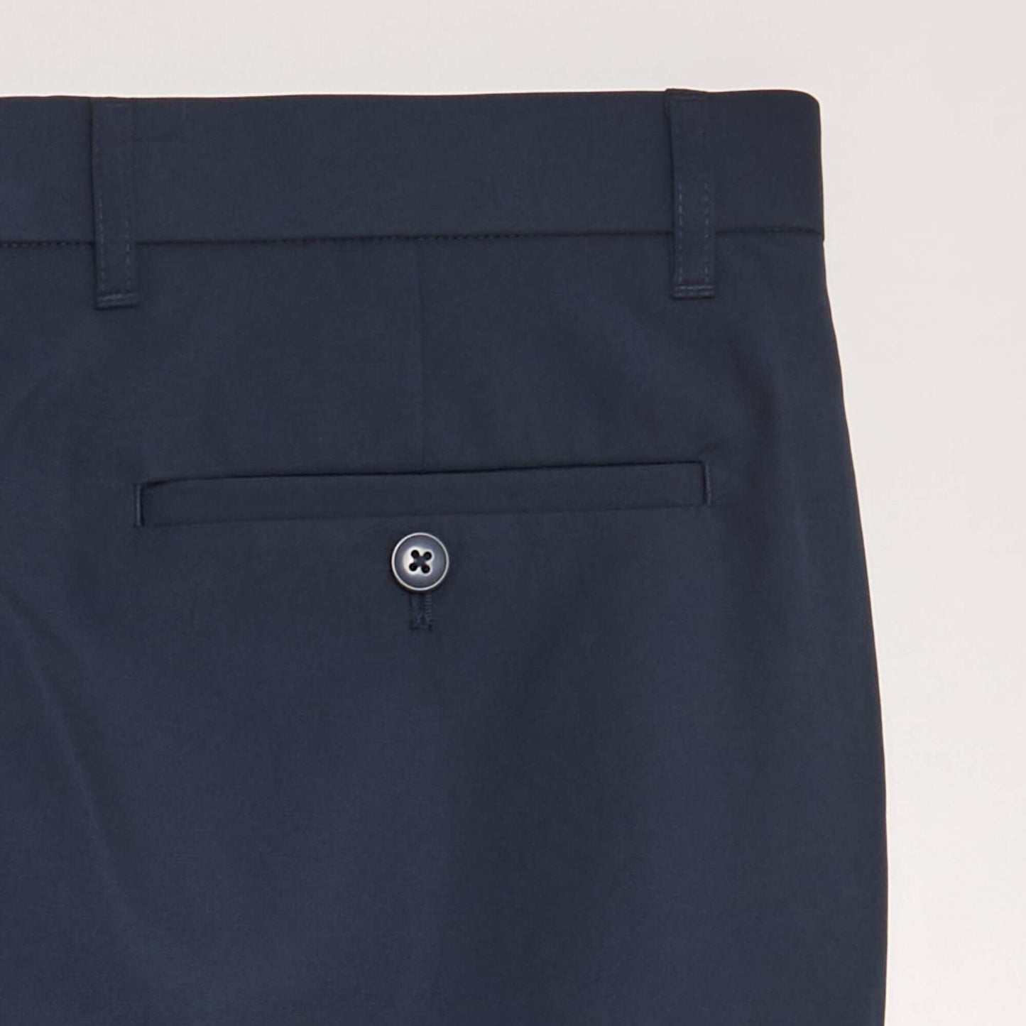 Pantalón de traje slim azul