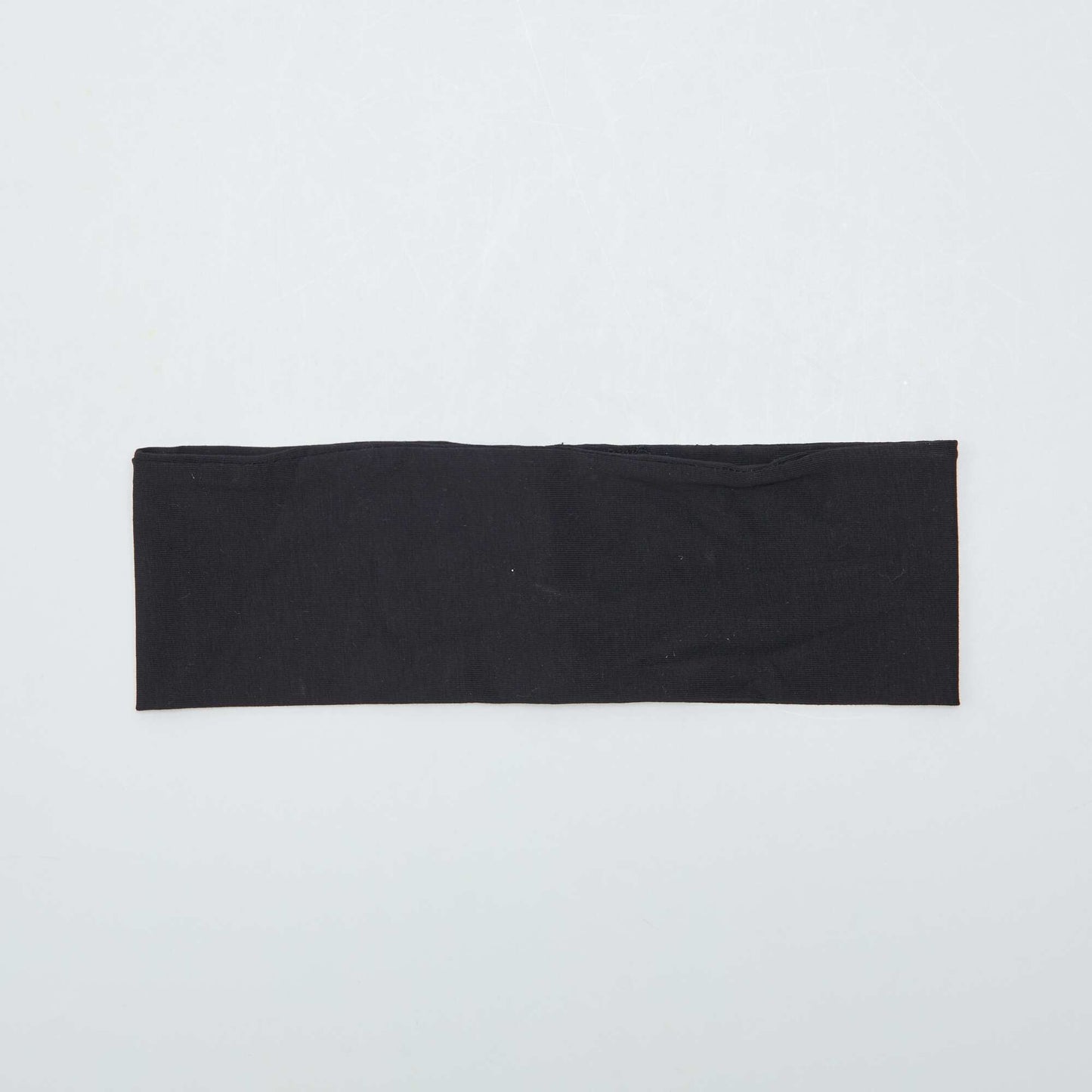 Cinta lisa para el pelo NEGRO