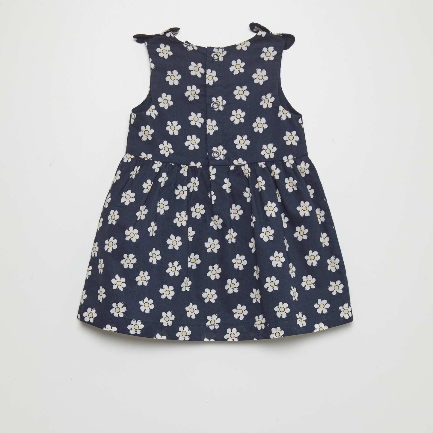 Vestido sin mangas con estampado AZUL