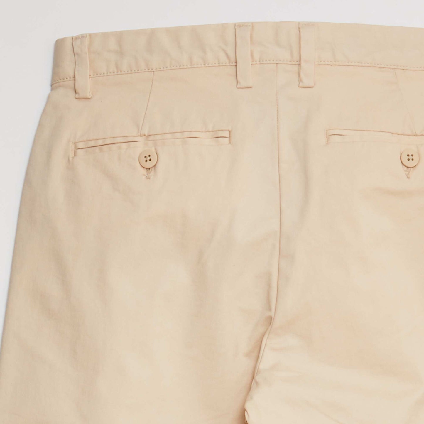 Pantalón slim de tencel BEIGE