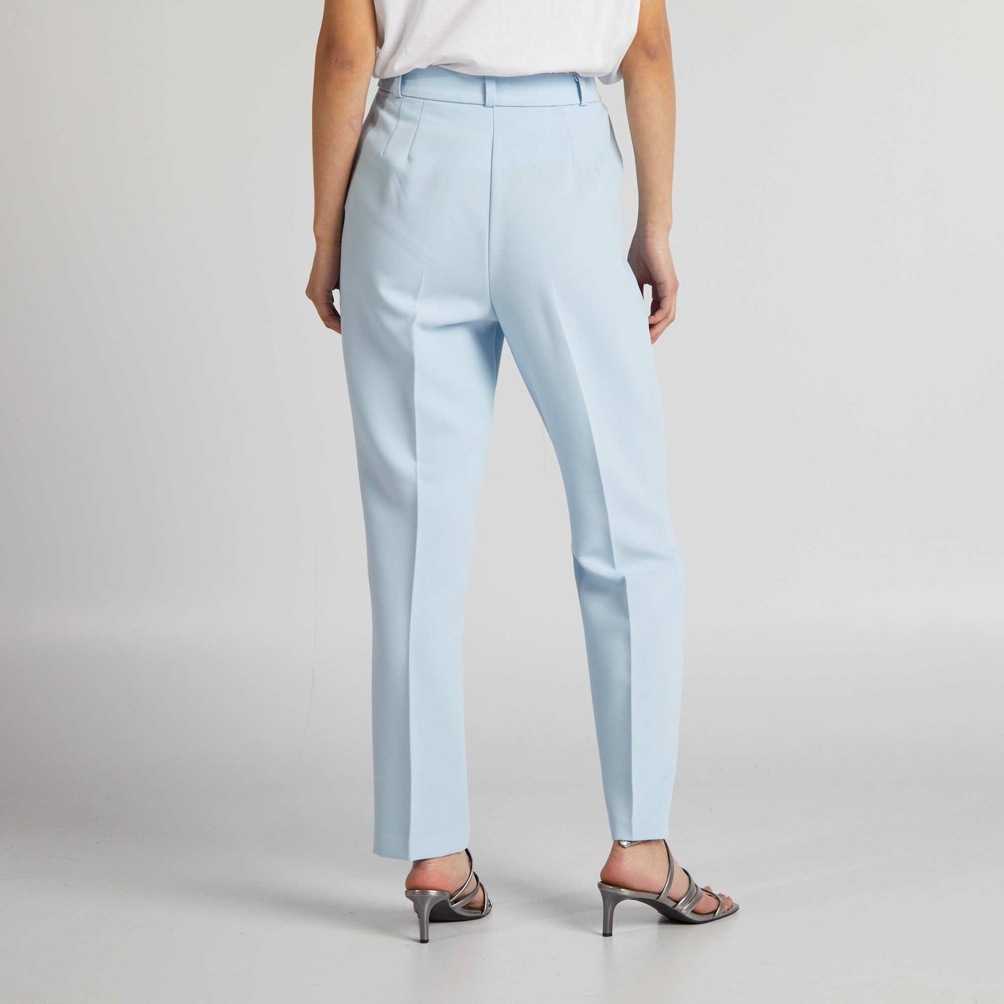 Pantalón pitillo de conjunto AZUL