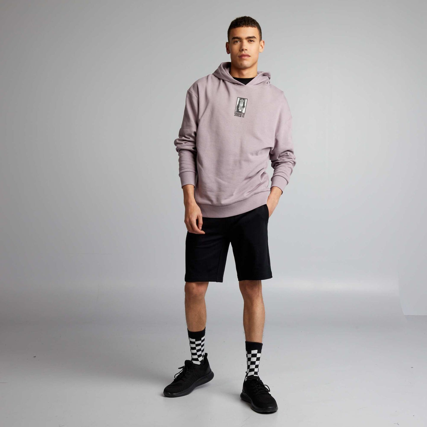 Pantalón corto de deporte negro