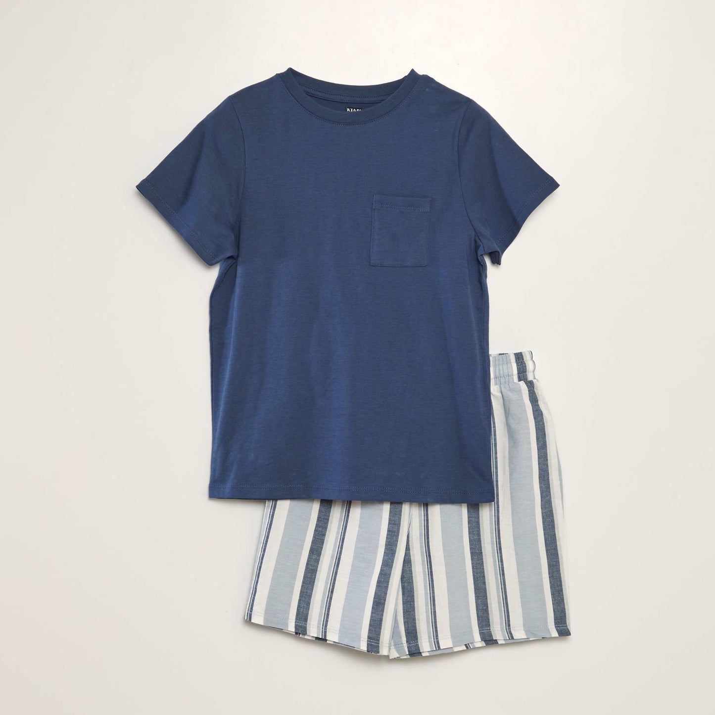 Conjunto de pijama corto - 2 piezas AZUL