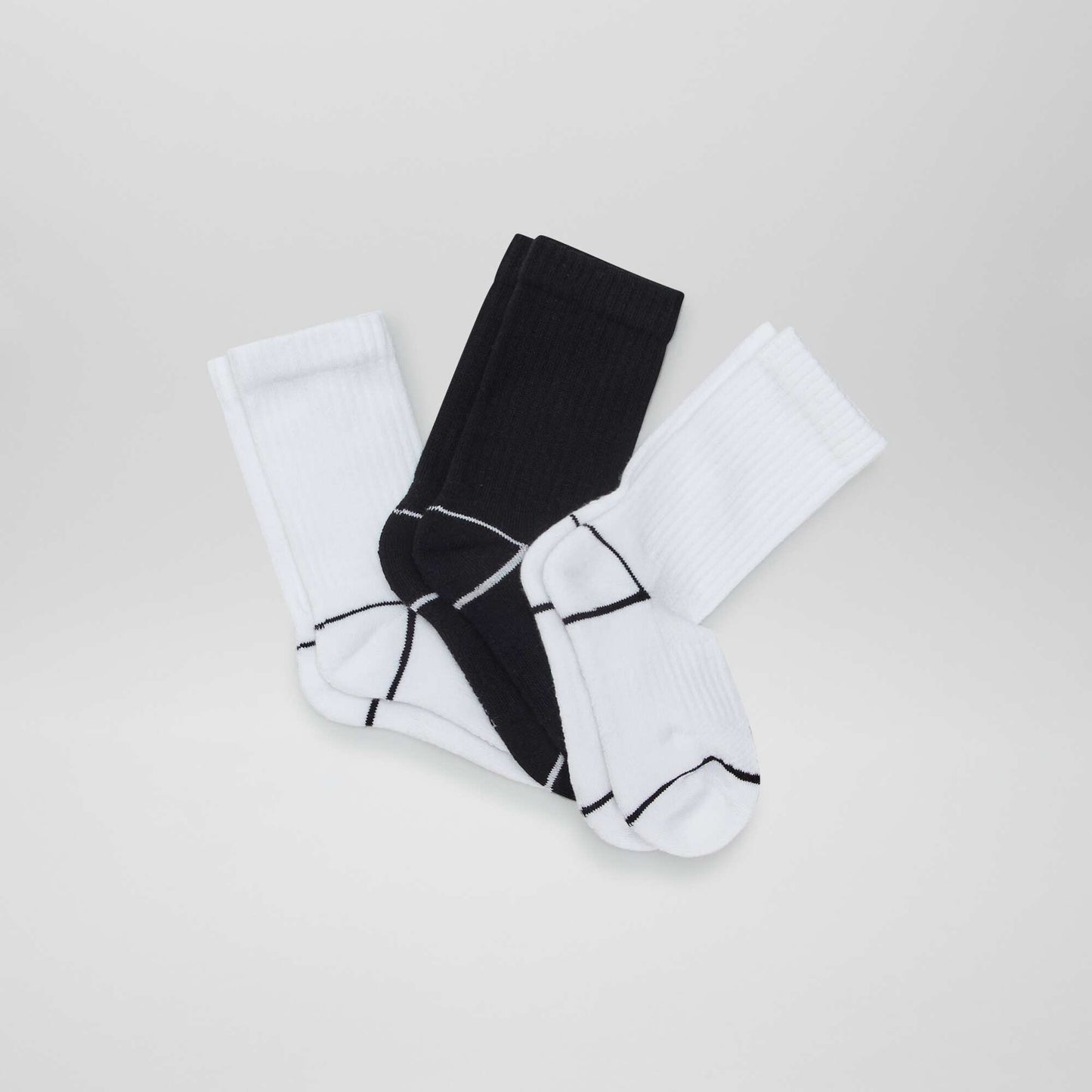 Medias de deporte BLANCO