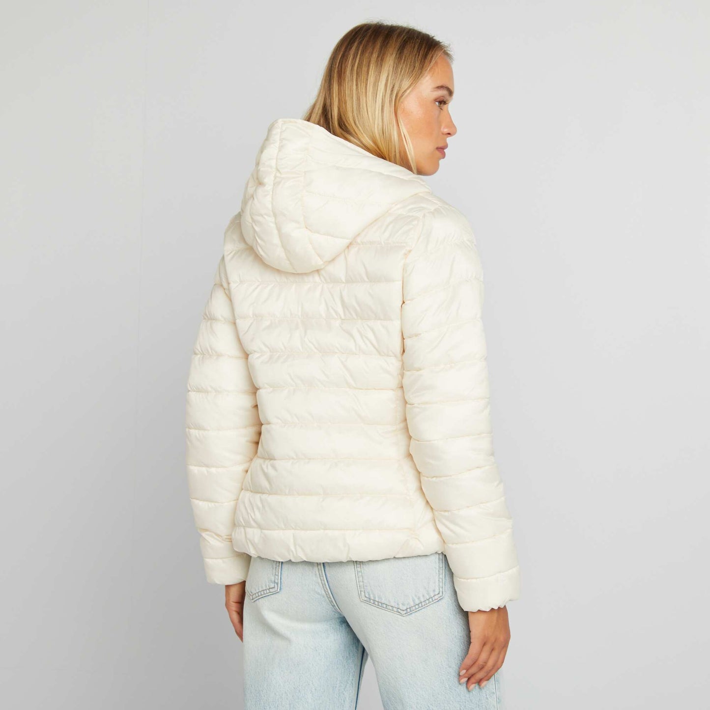 Anorak ligero acolchado BLANCO