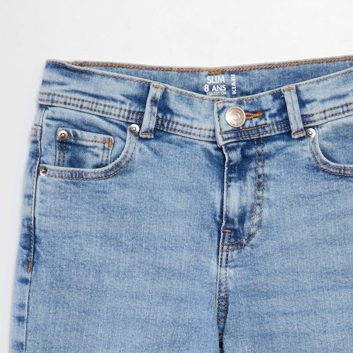 Pantalón slim 5 bolsillos AZUL