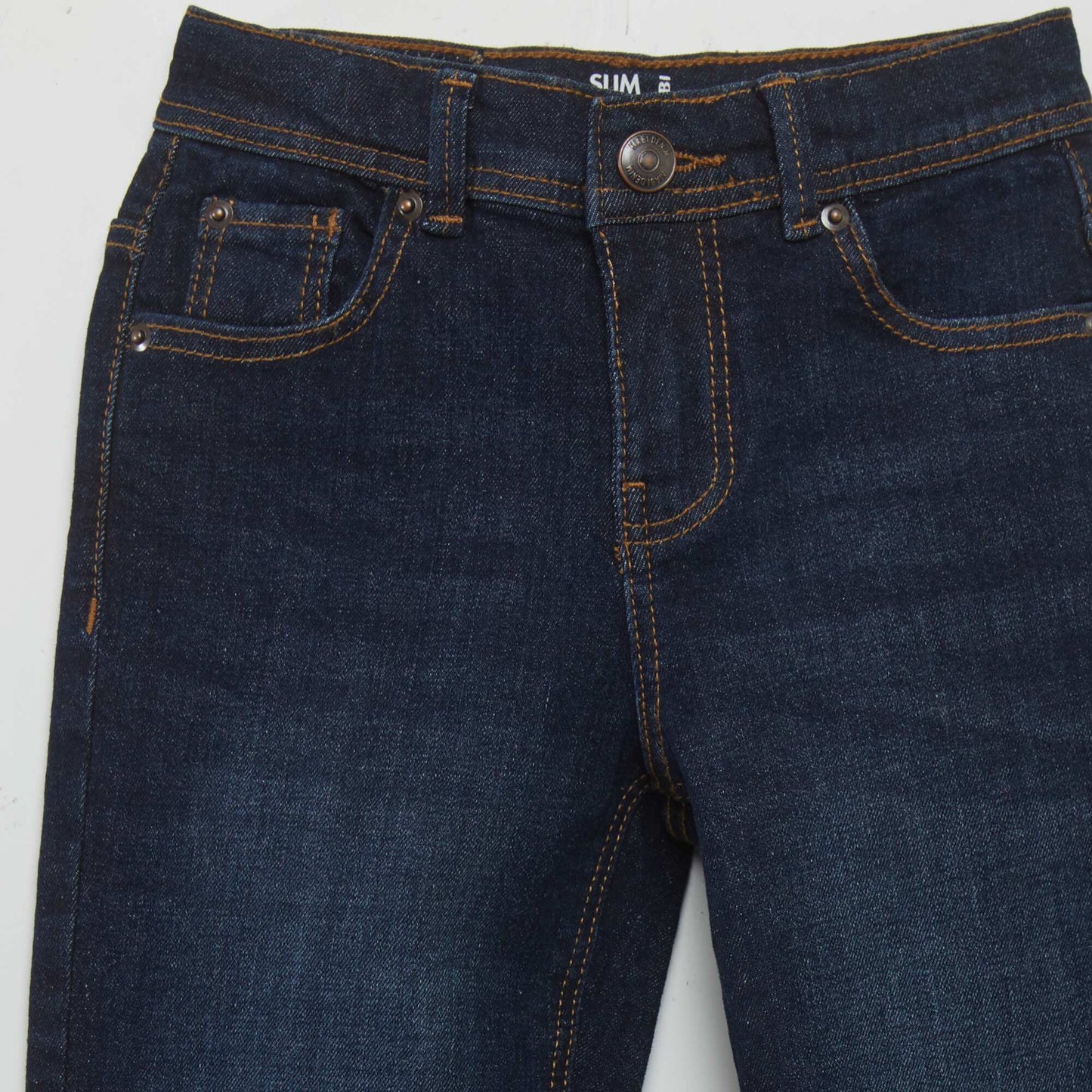 Pantalón slim 5 bolsillos AZUL