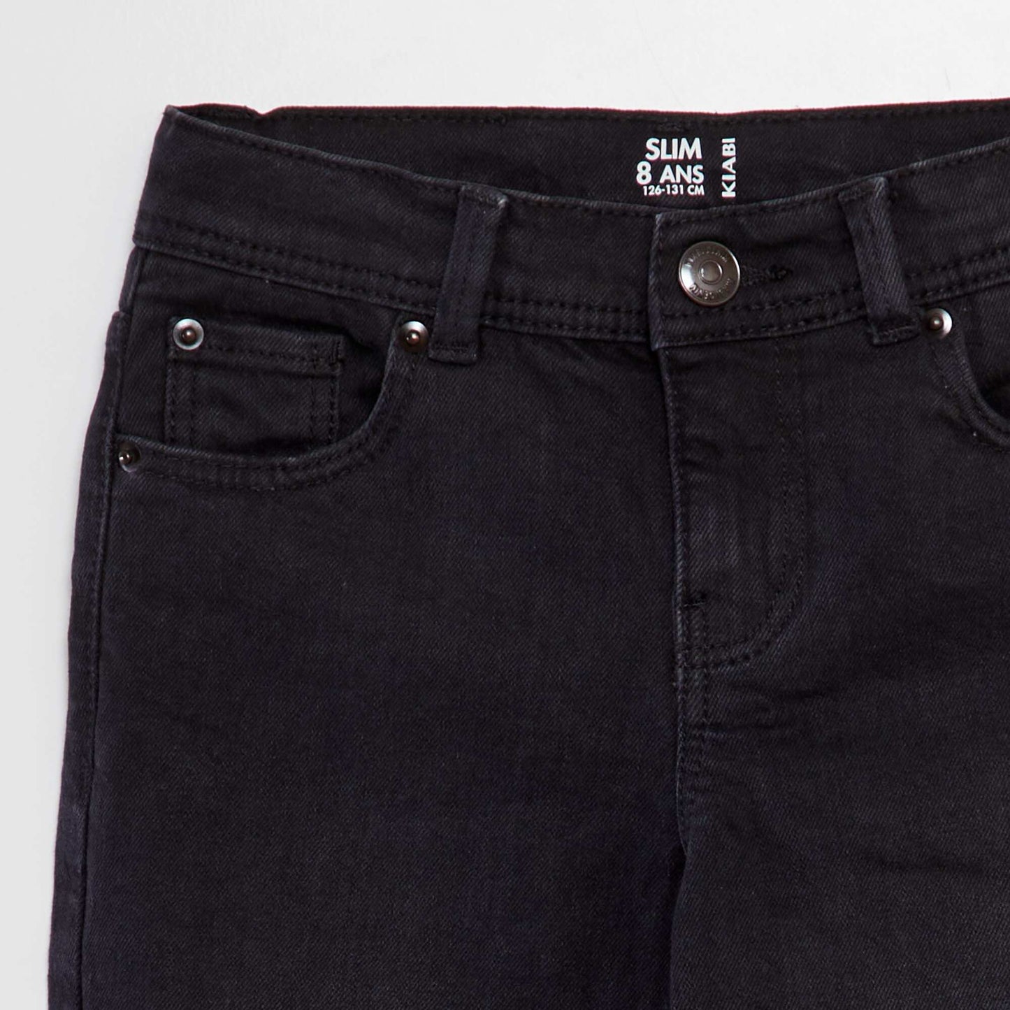 Pantalón slim 5 bolsillos NEGRO