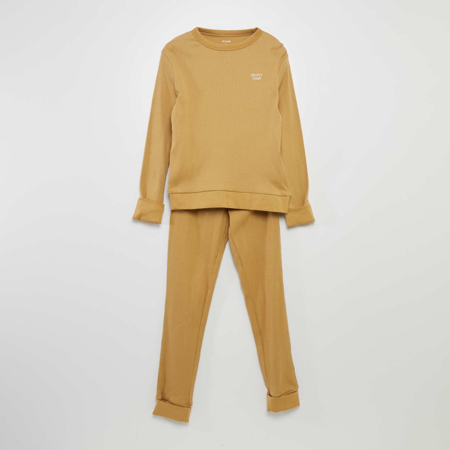 Pijama con camiseta + pantalón - 2 piezas MARRON