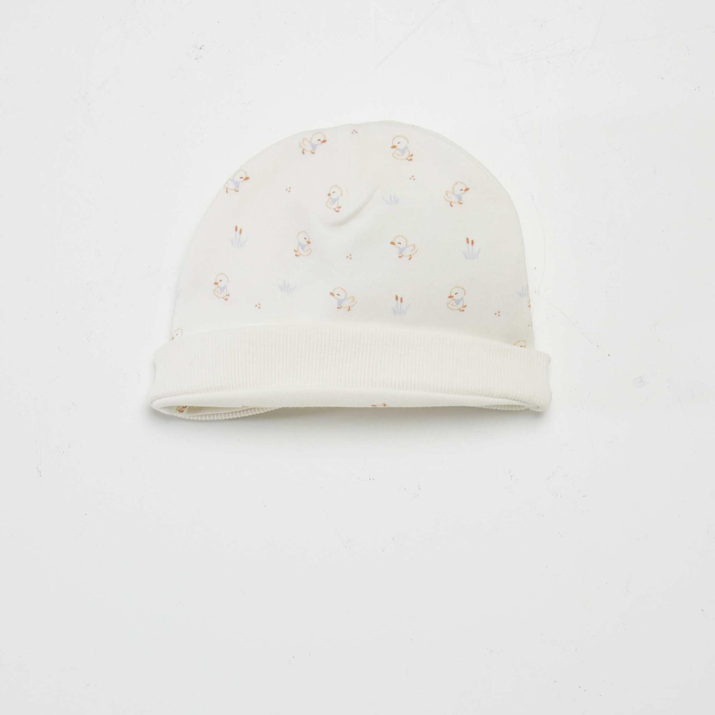 Conjunto de body + pantalón con pies + gorro BLANCO