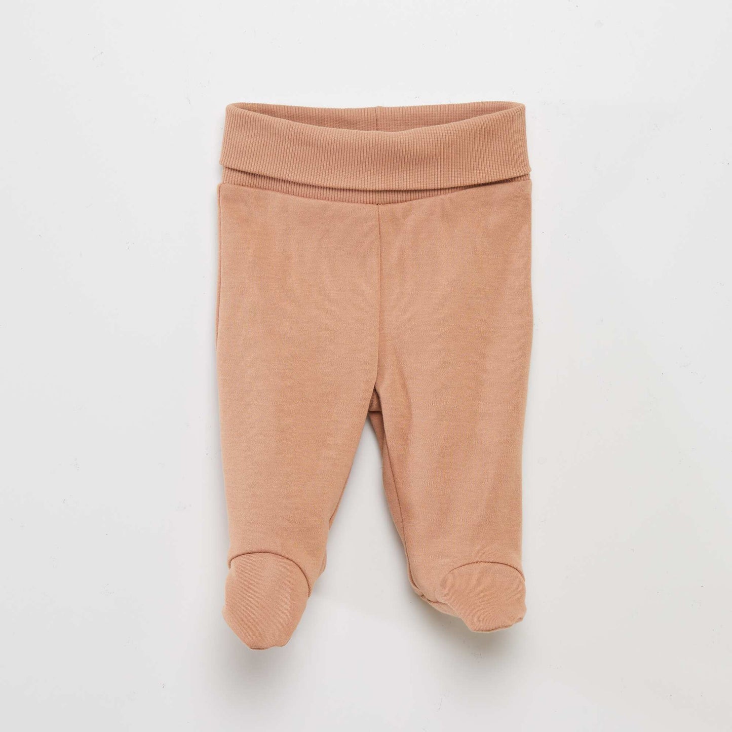 Conjunto de body + pantalón con pies + gorro BLANCO