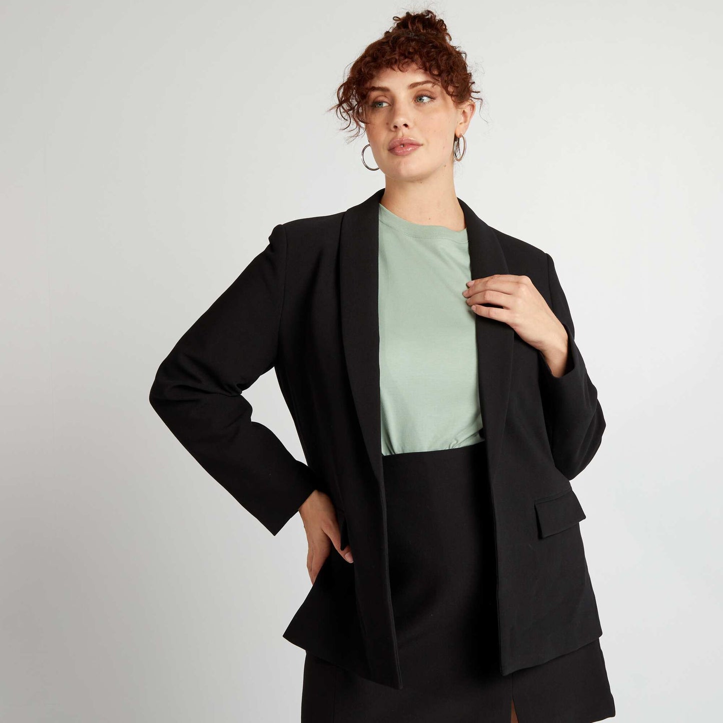 Chaqueta sastre negro