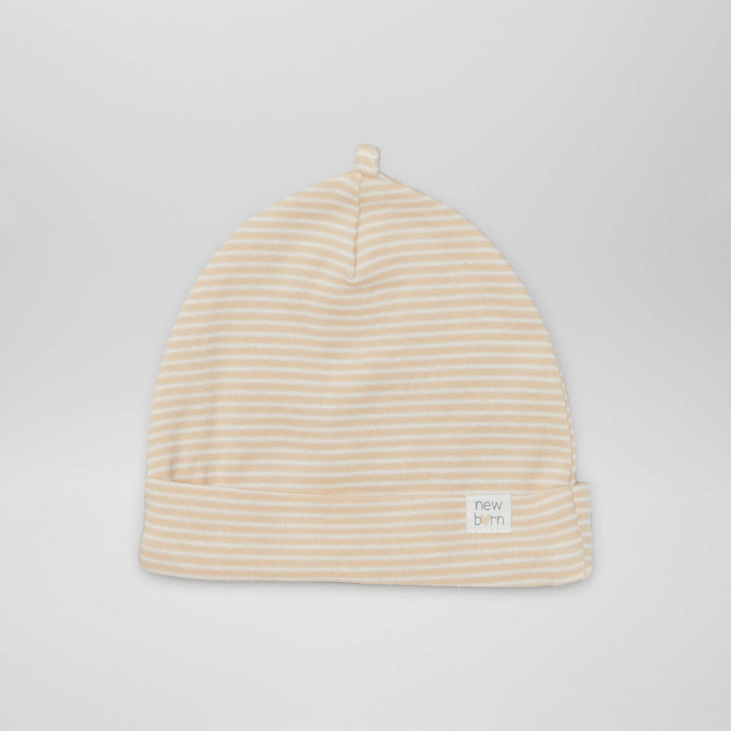 Pack de 2 gorros recién nacido BLANCO