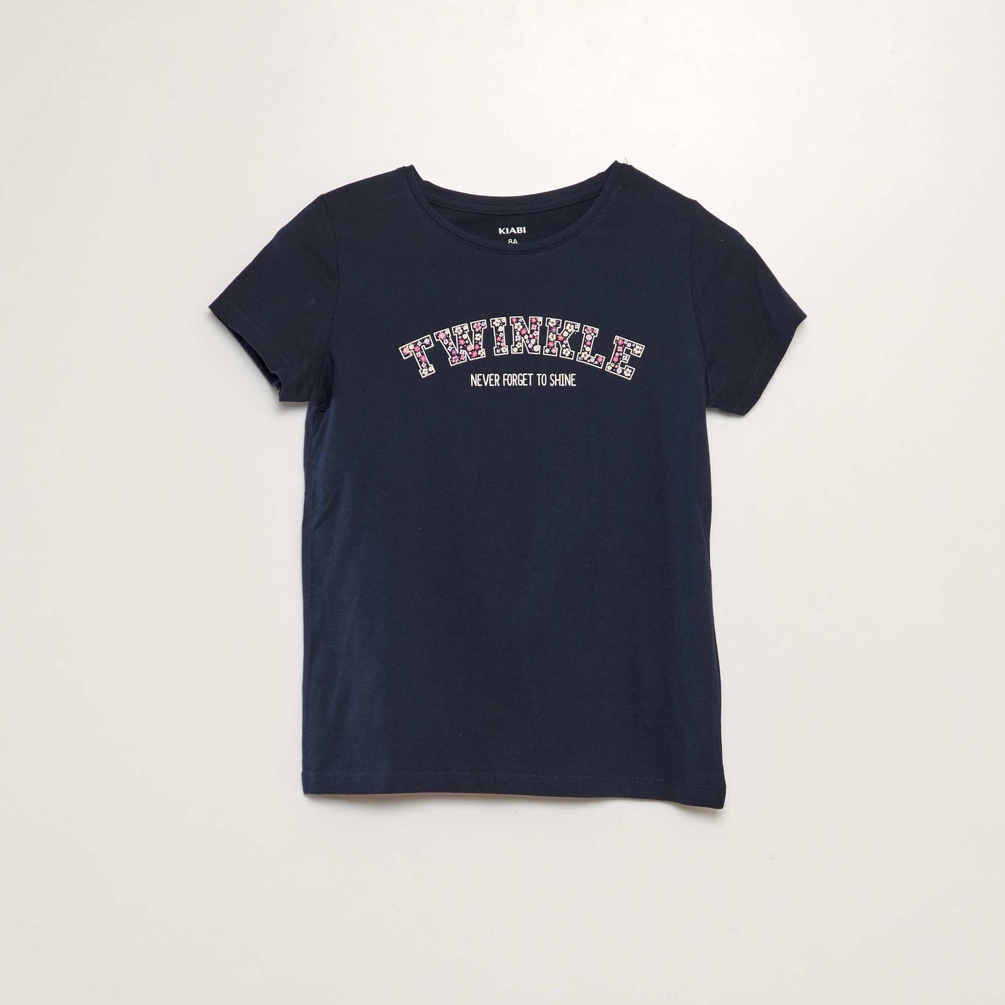 Camiseta con inscripción BLANCO
