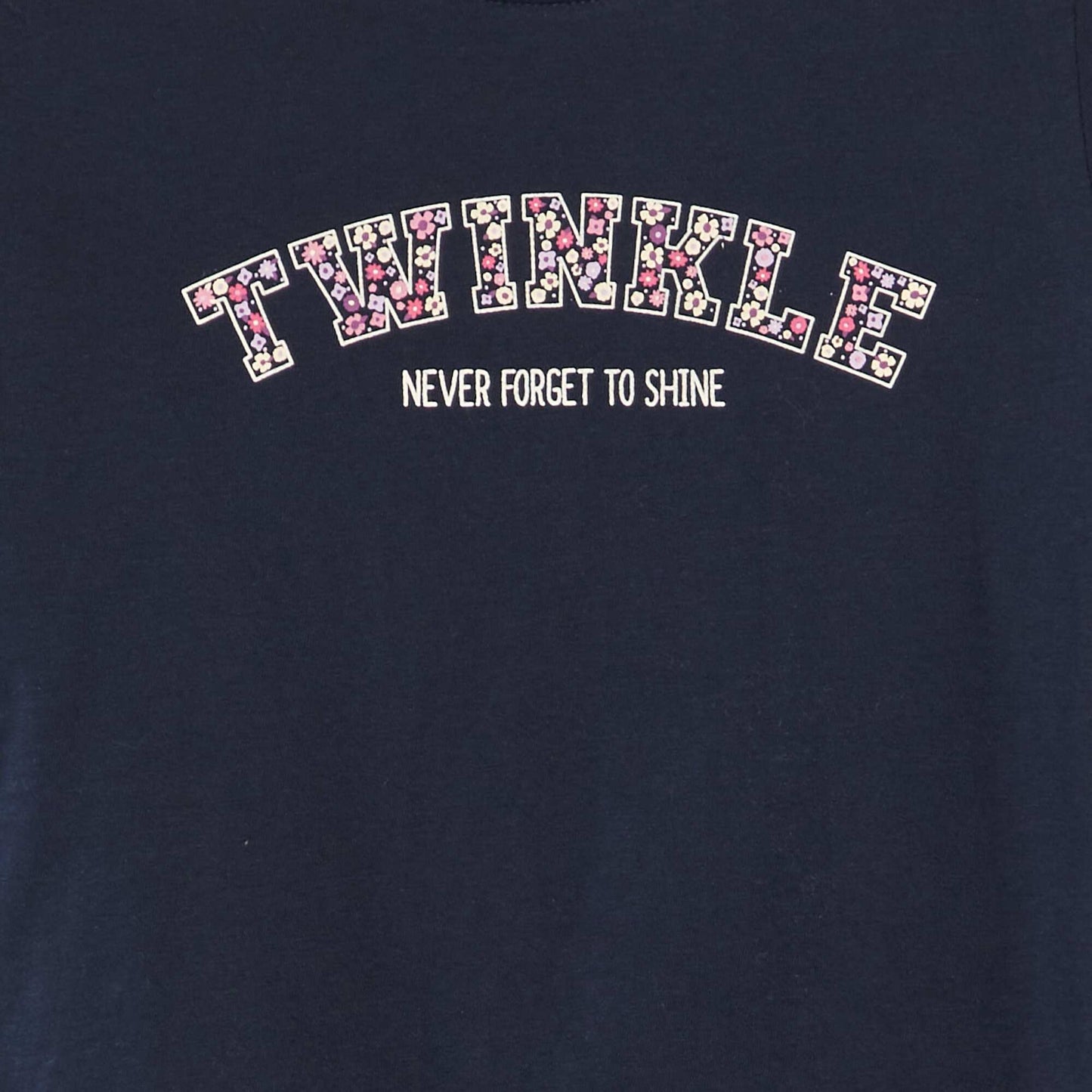 Camiseta con inscripción BLANCO