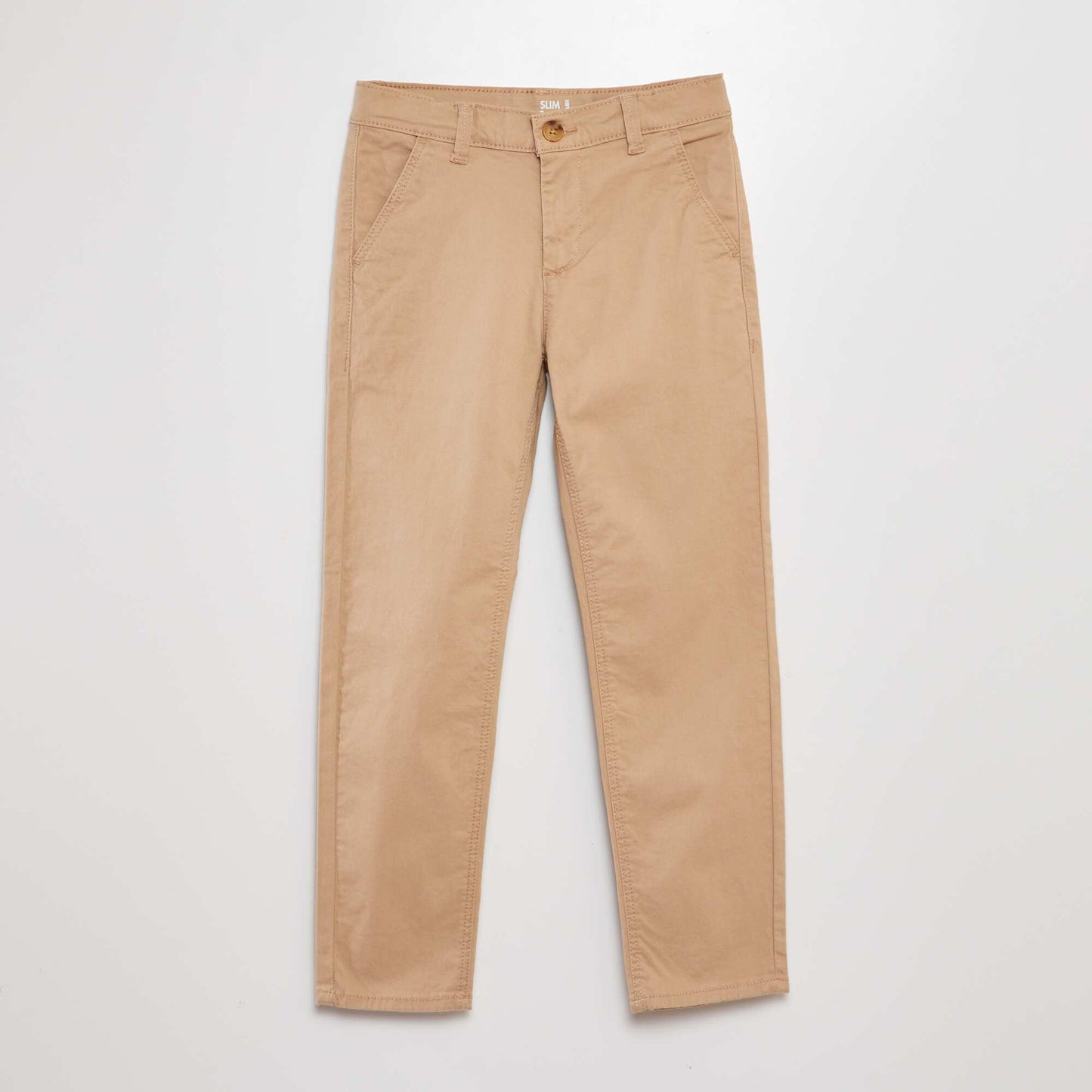 Pantalón chino slim BEIGE