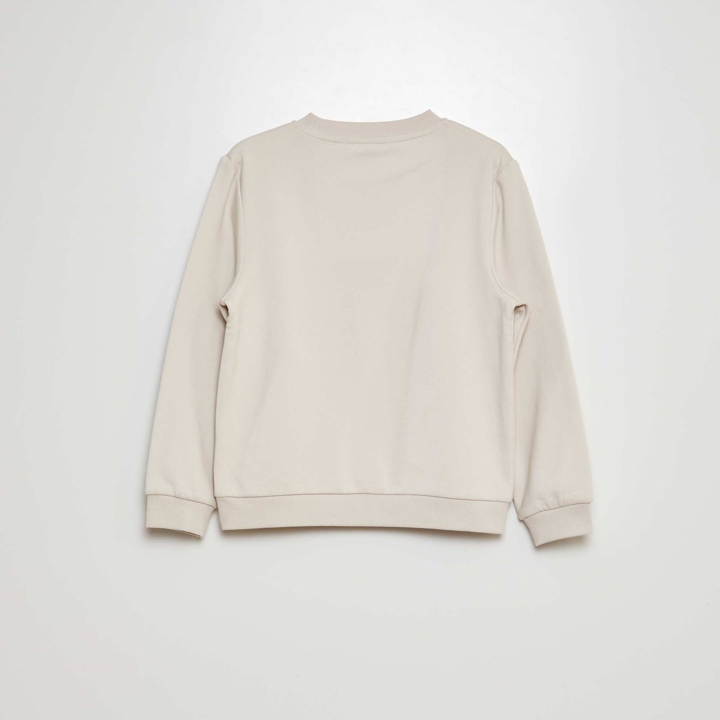 Buzo de chándal lisa BEIGE