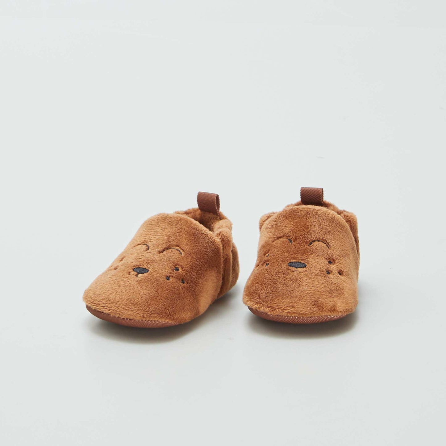 Zapatillas de casa de terciopelo MARRON