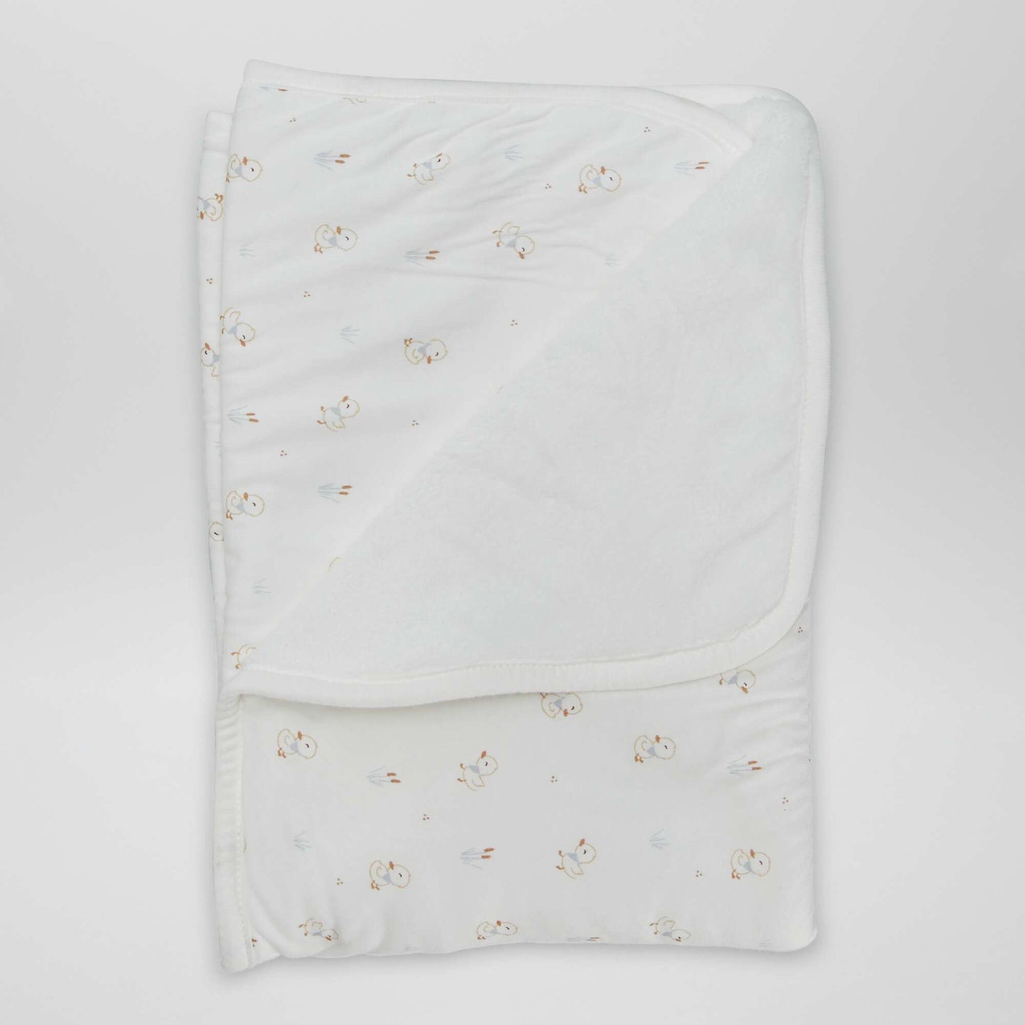 Manta con estampado BLANCO