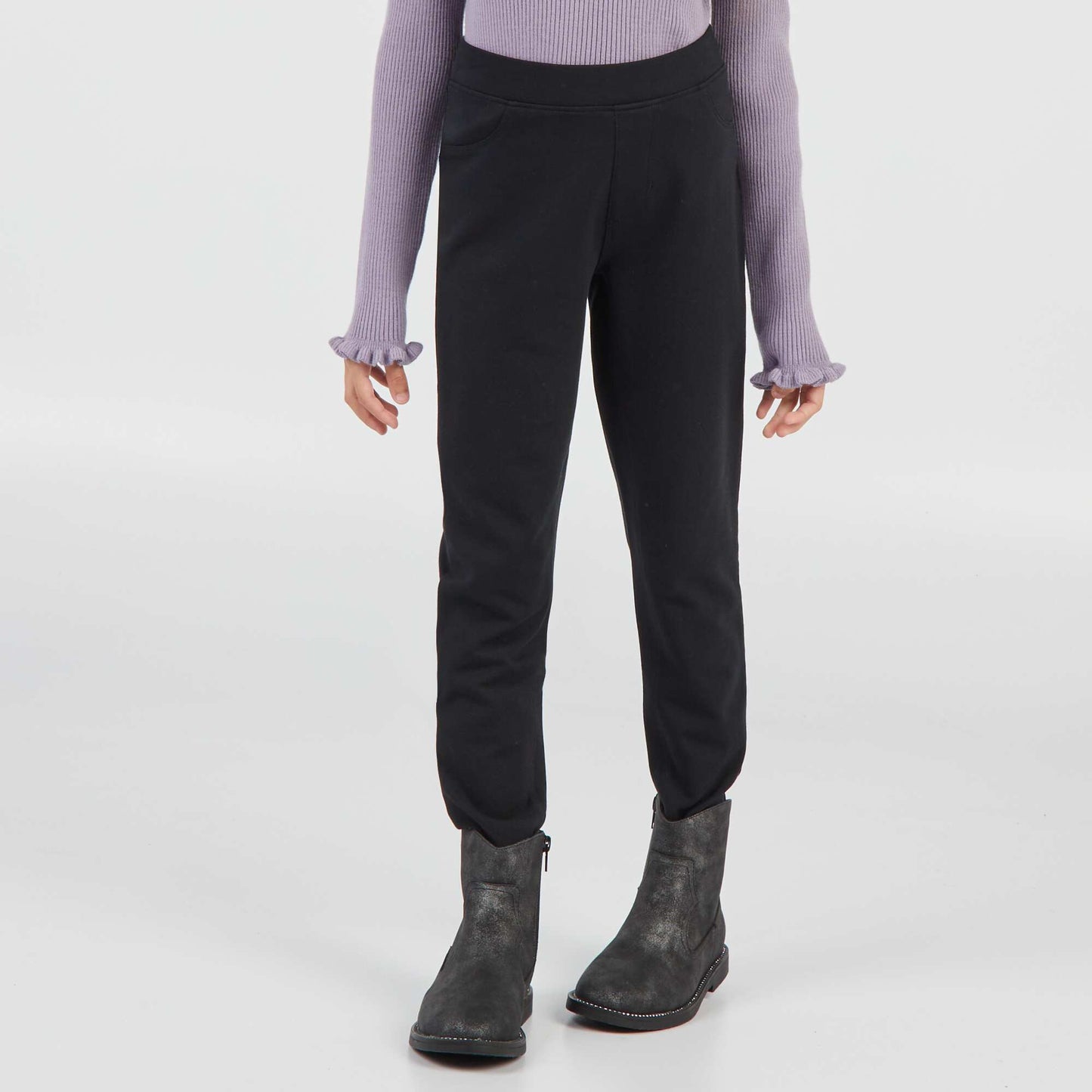 Legging liso negro