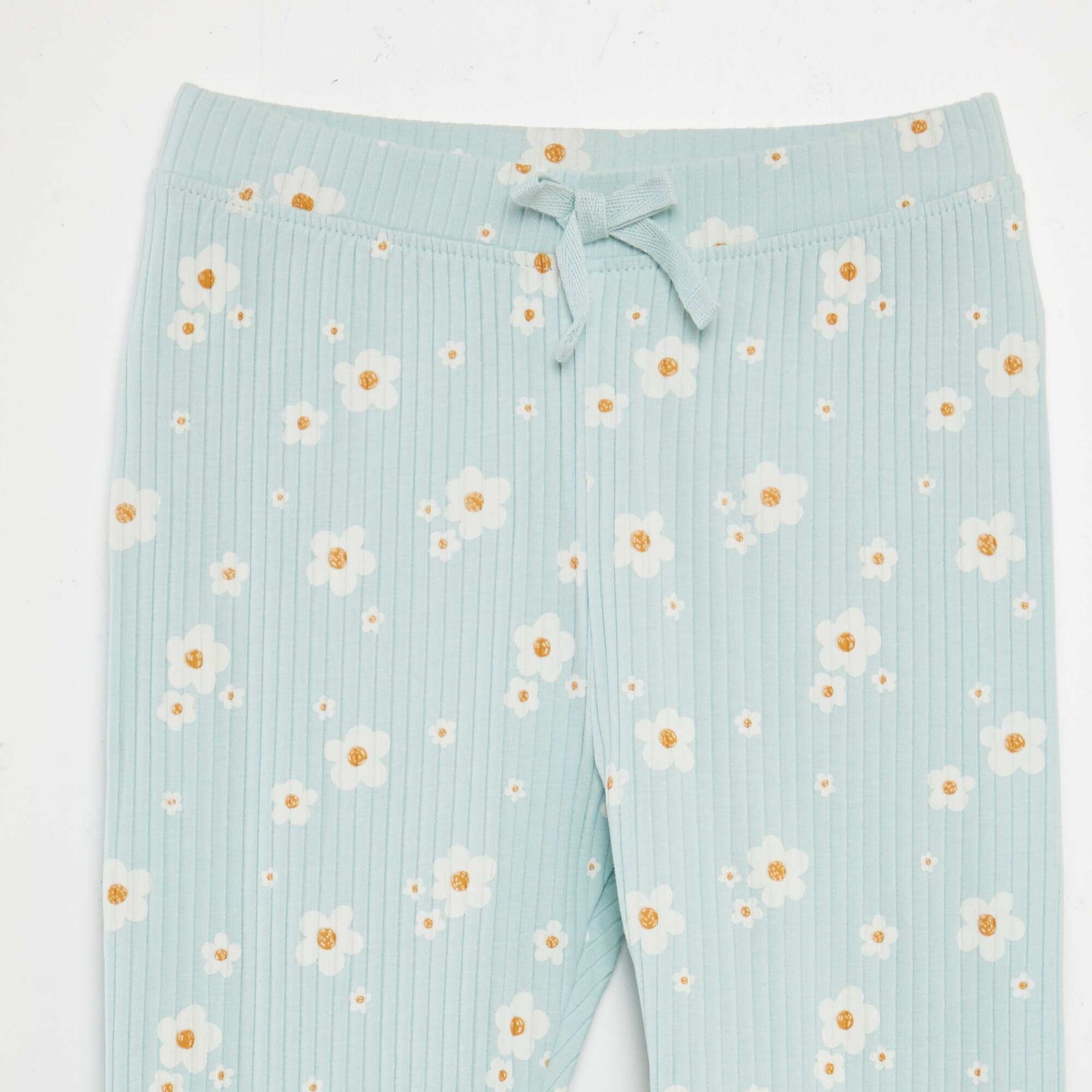 Legging de canalé AZUL