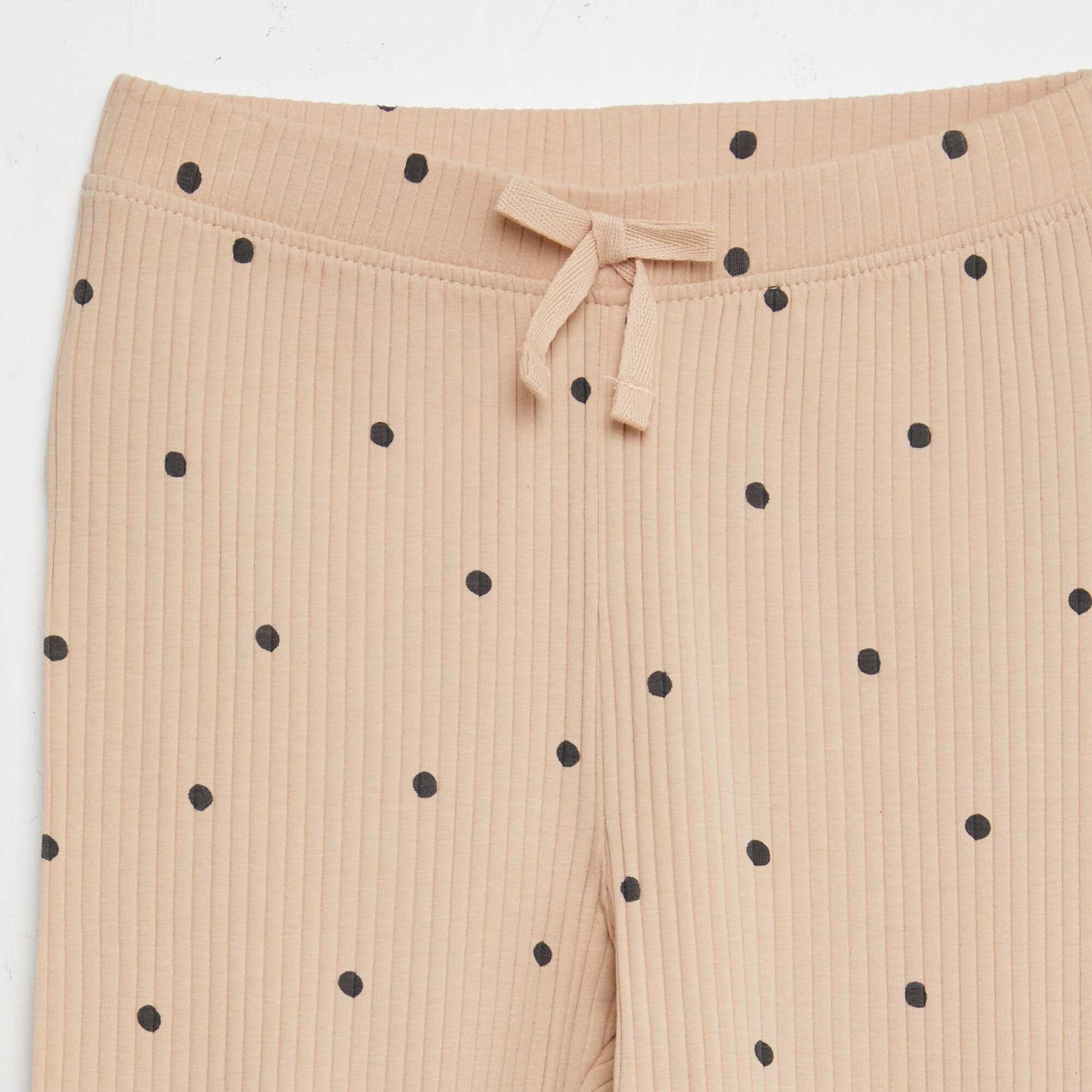 Legging de canalé BEIGE