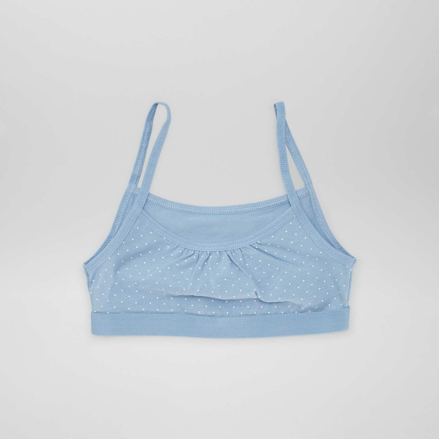 Tops de punto con tirantes finos Pack de 2 AZUL