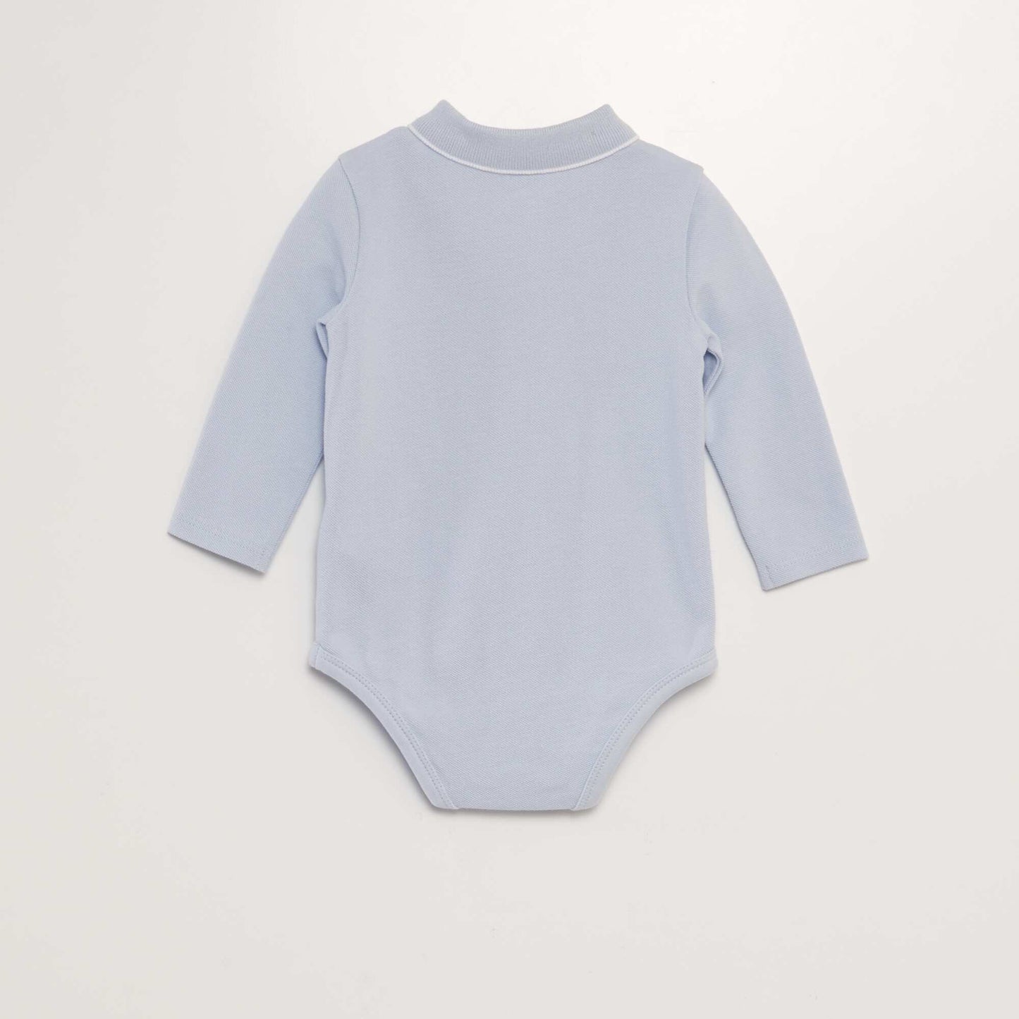 Body tipo remera de manga larga AZUL