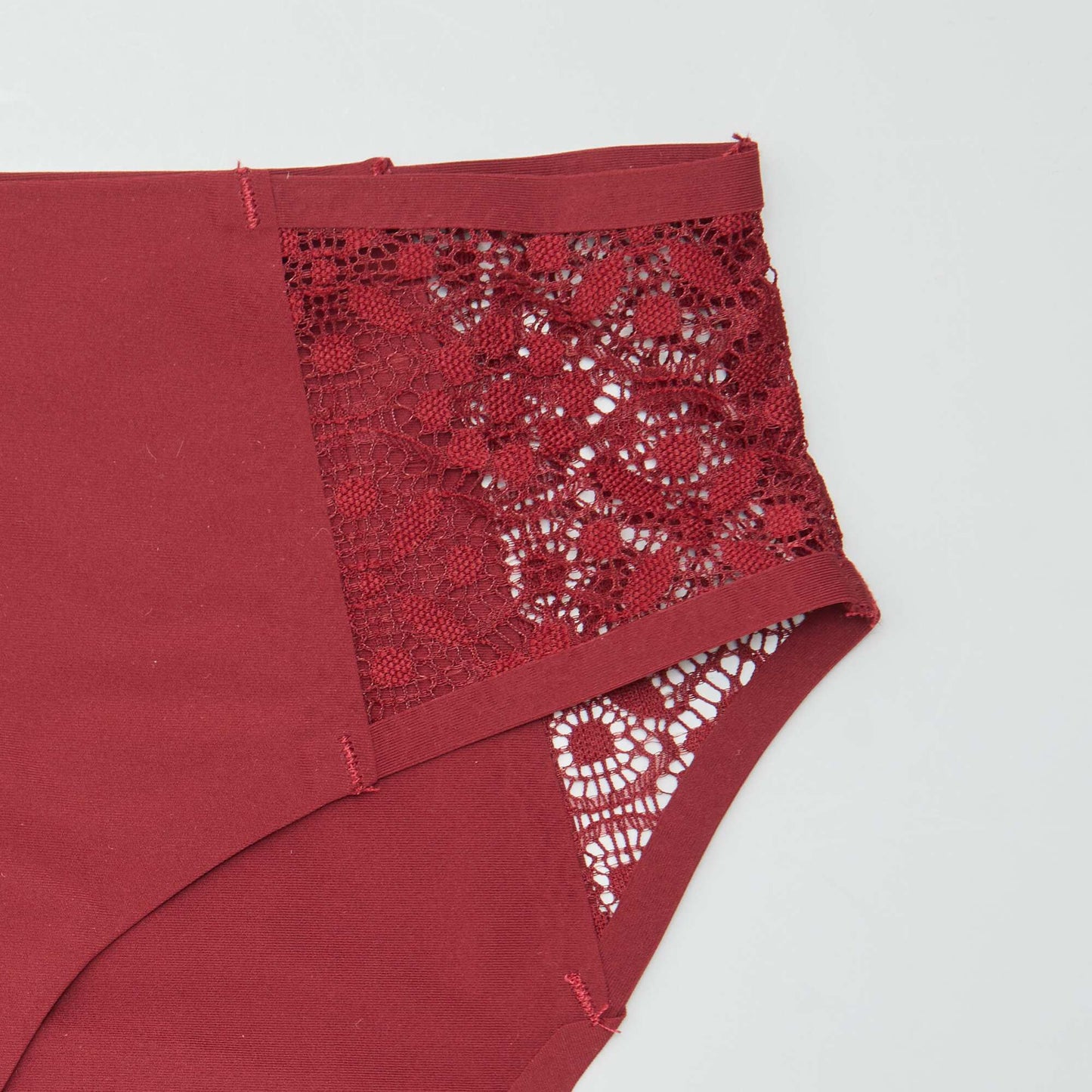 Pack de 2 braguitas menstruales flujo ligero ROJO