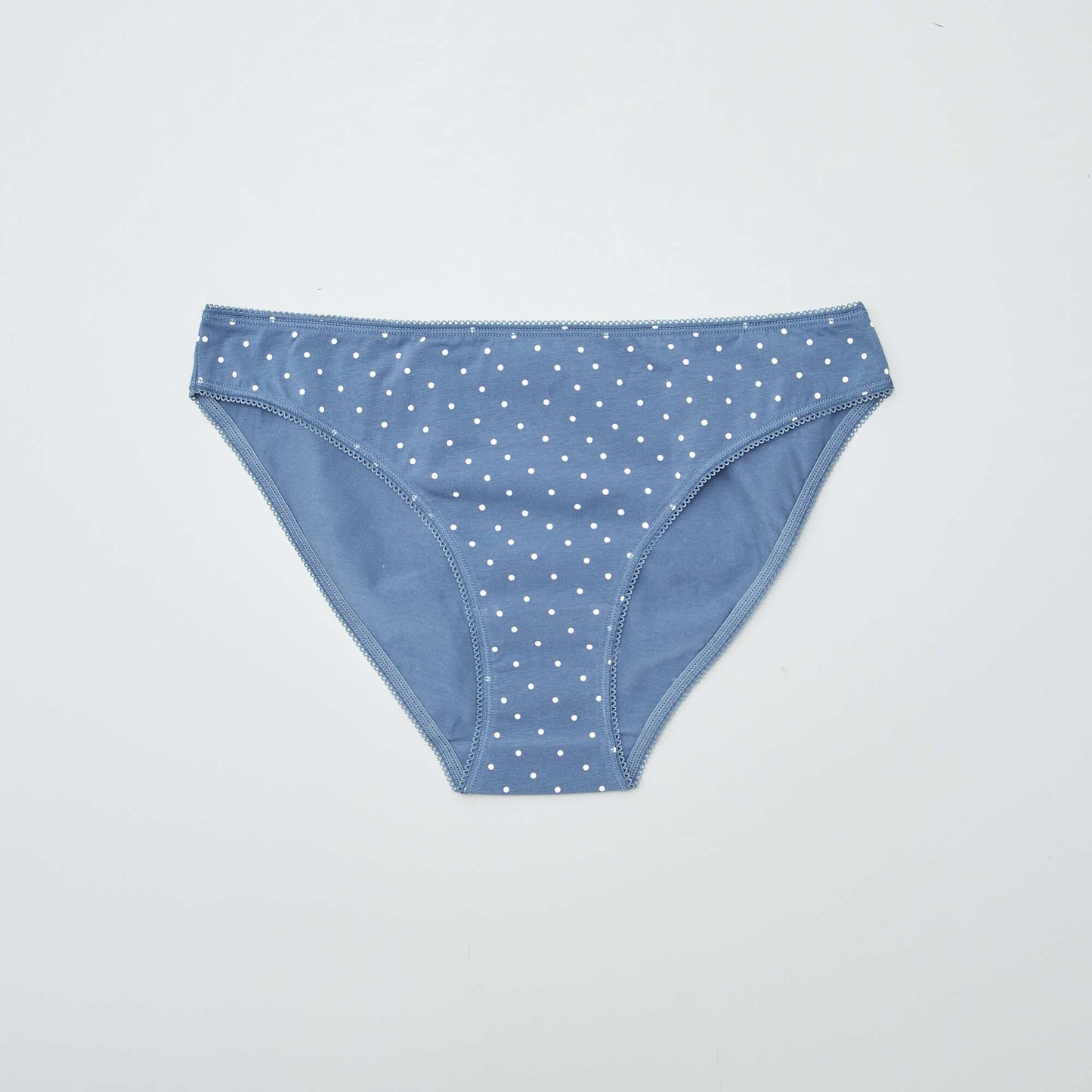 Pack de de 3 braguitas de algodón AZUL